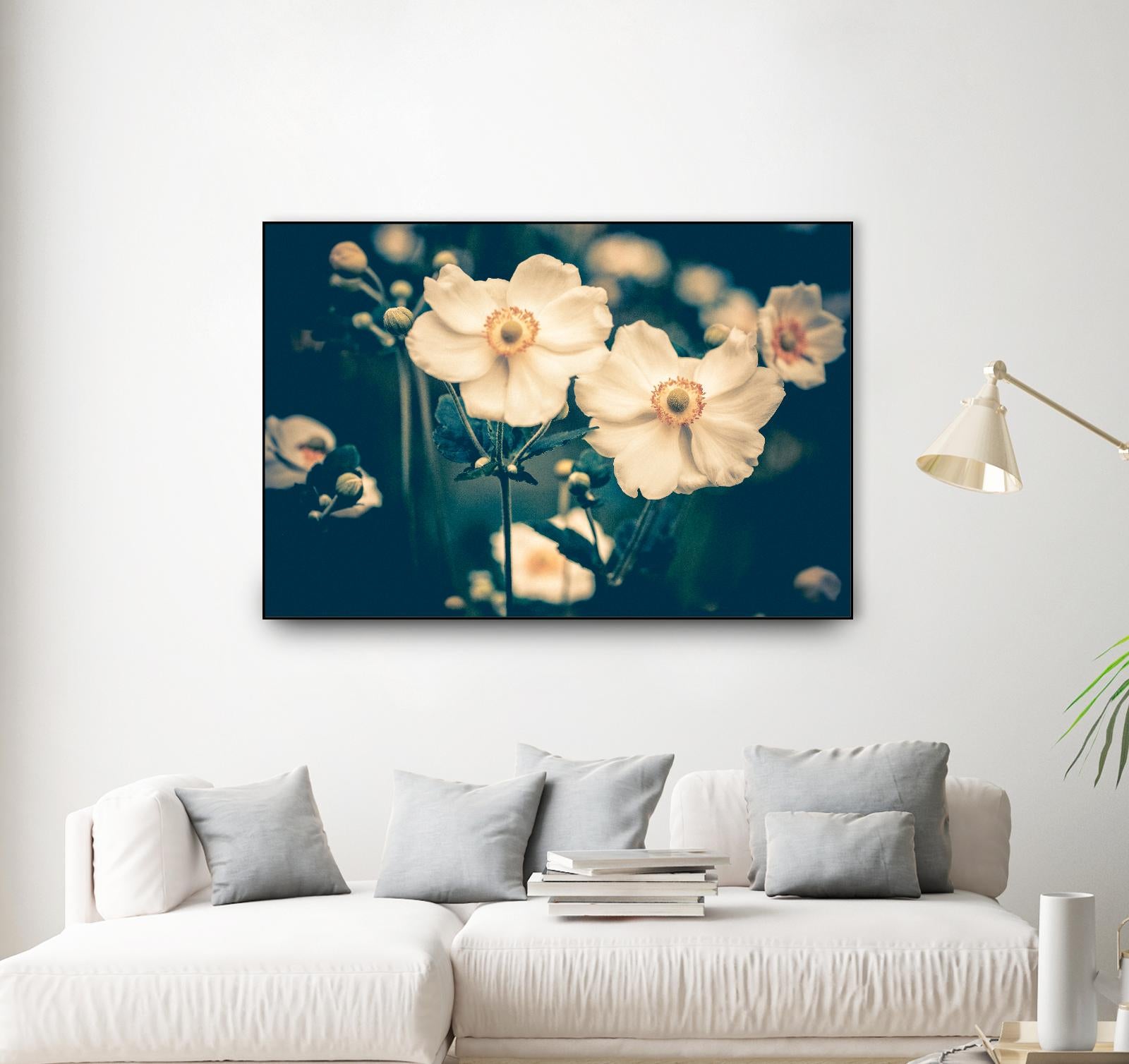 Dogwood by Olivia Joy on GIANT ART - grey floral