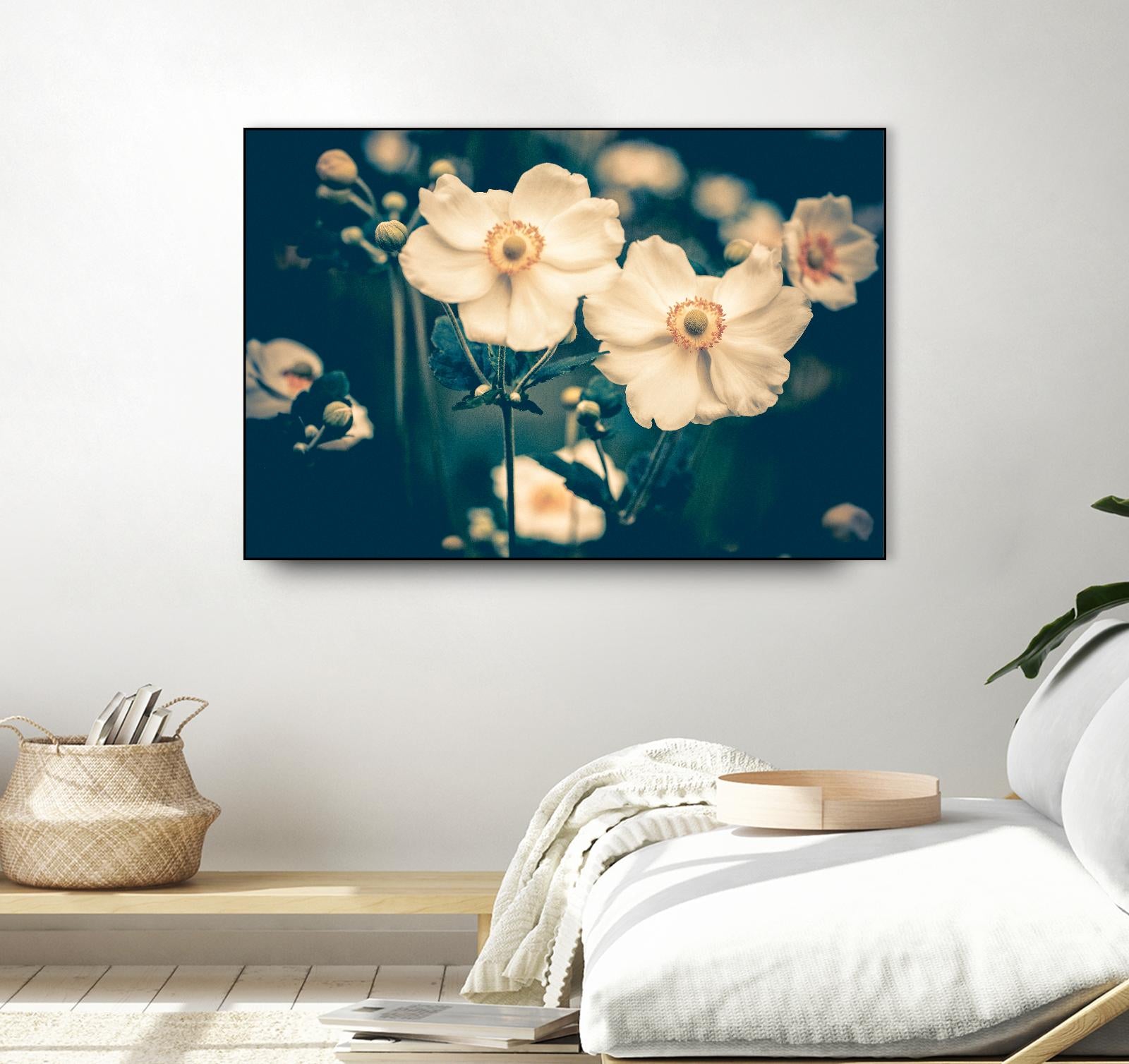 Dogwood by Olivia Joy on GIANT ART - grey floral