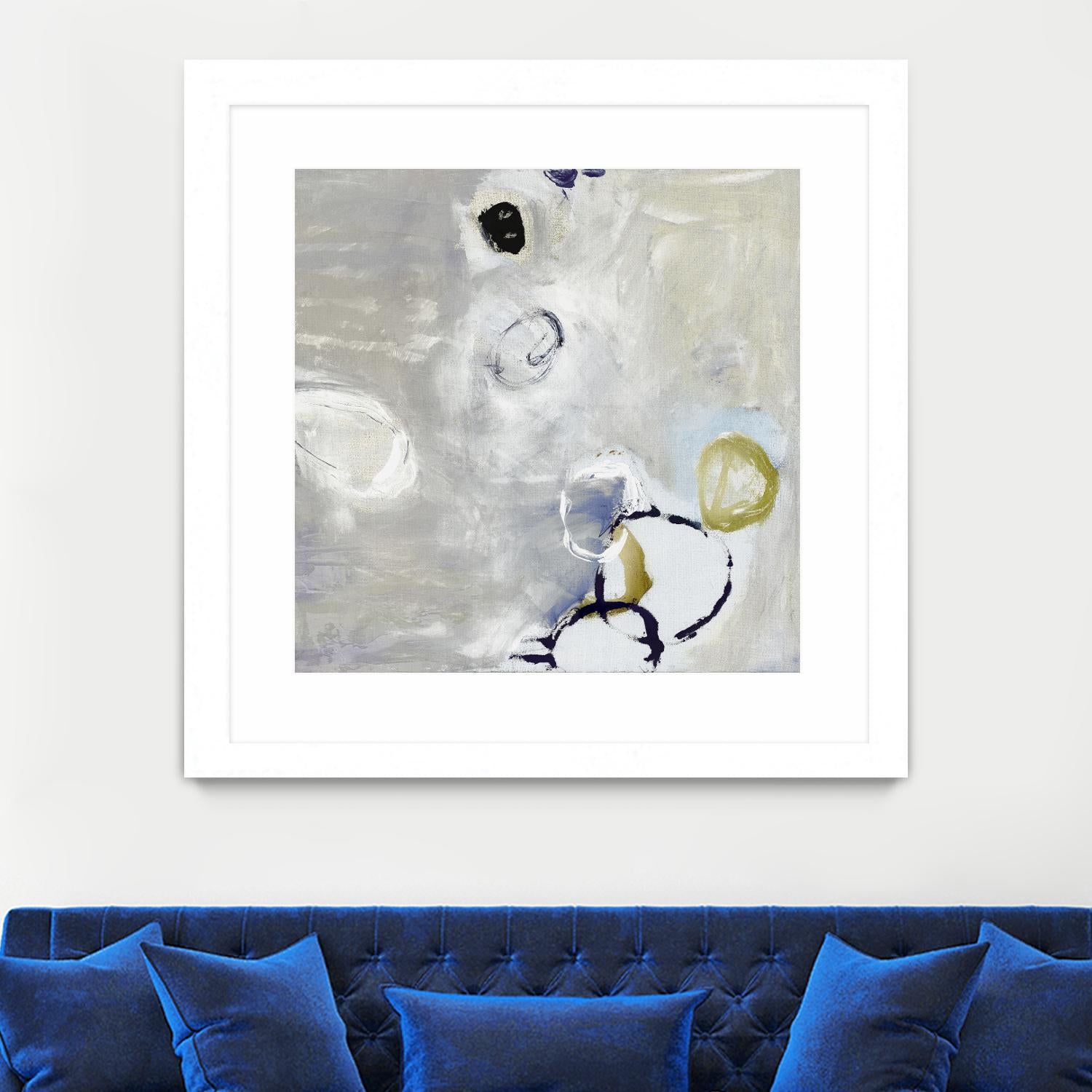Morph I by Pamela Ozery on GIANT ART - white abstract