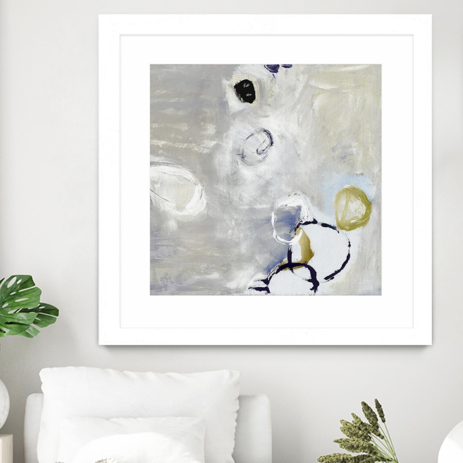 Morph I by Pamela Ozery on GIANT ART - white abstract