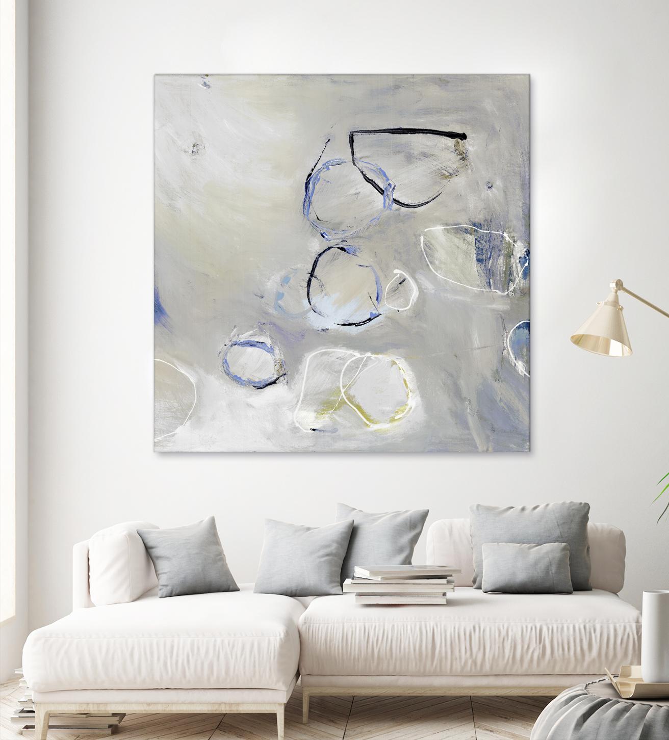 Morph II by Pamela Ozery on GIANT ART - white abstract