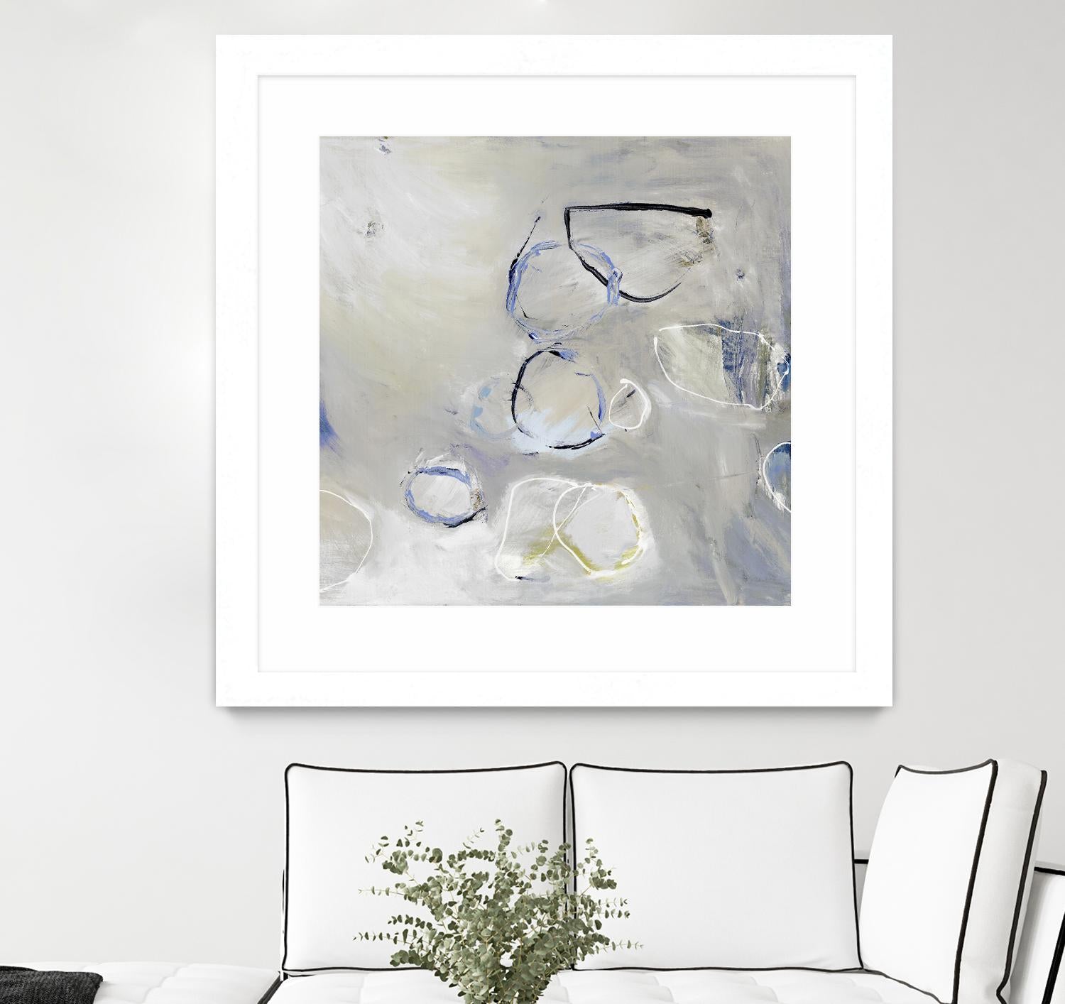 Morph II by Pamela Ozery on GIANT ART - white abstract