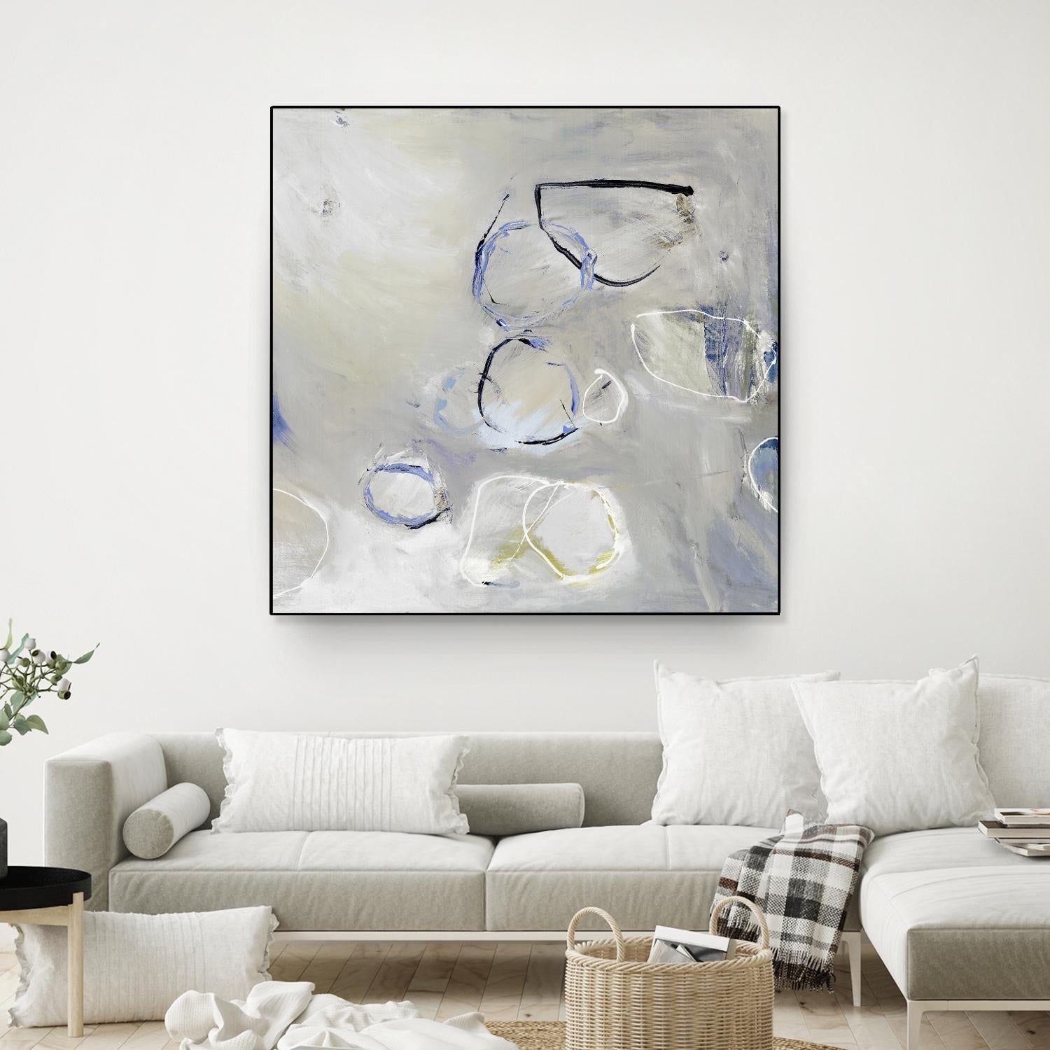 Morph II by Pamela Ozery on GIANT ART - white abstract