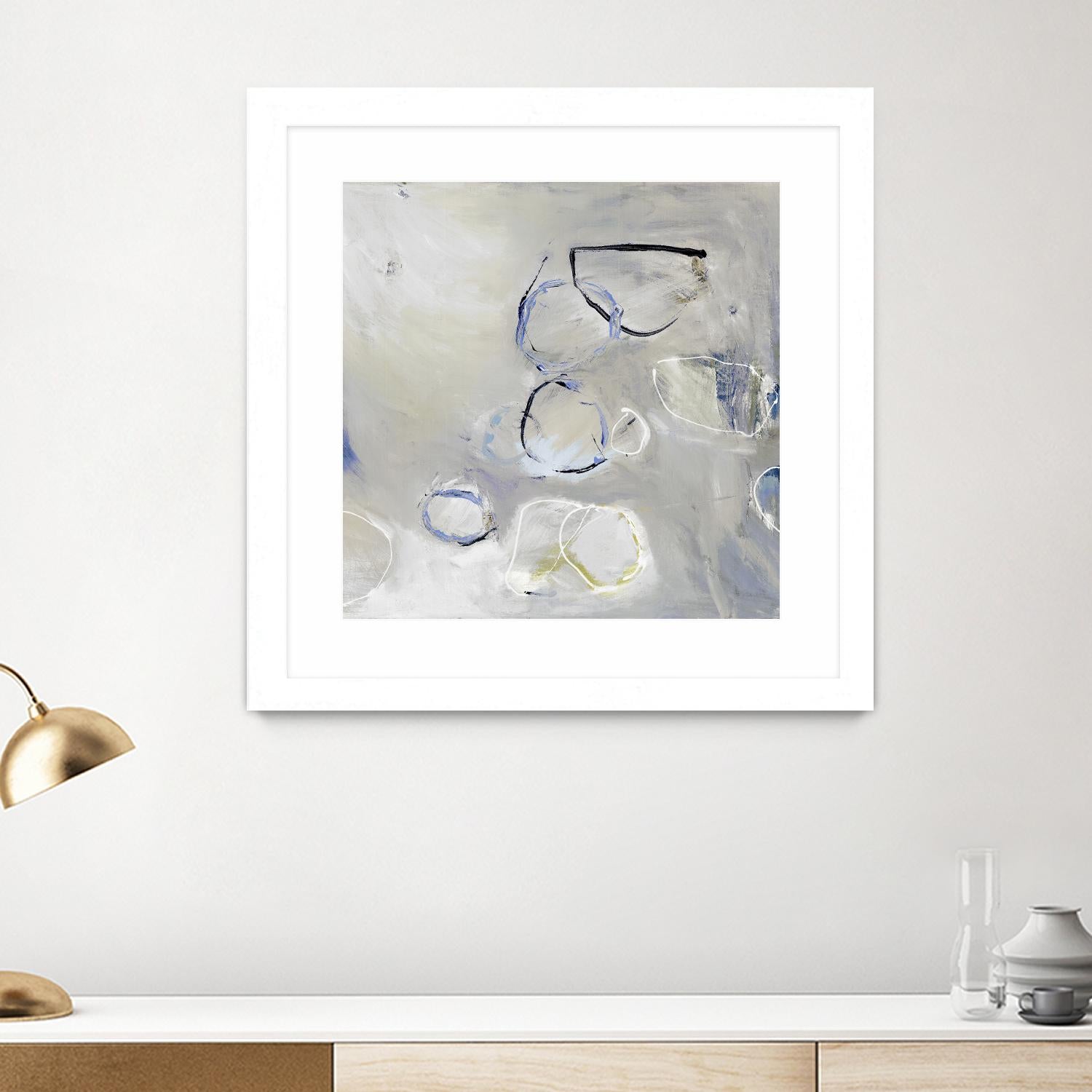 Morph II by Pamela Ozery on GIANT ART - white abstract