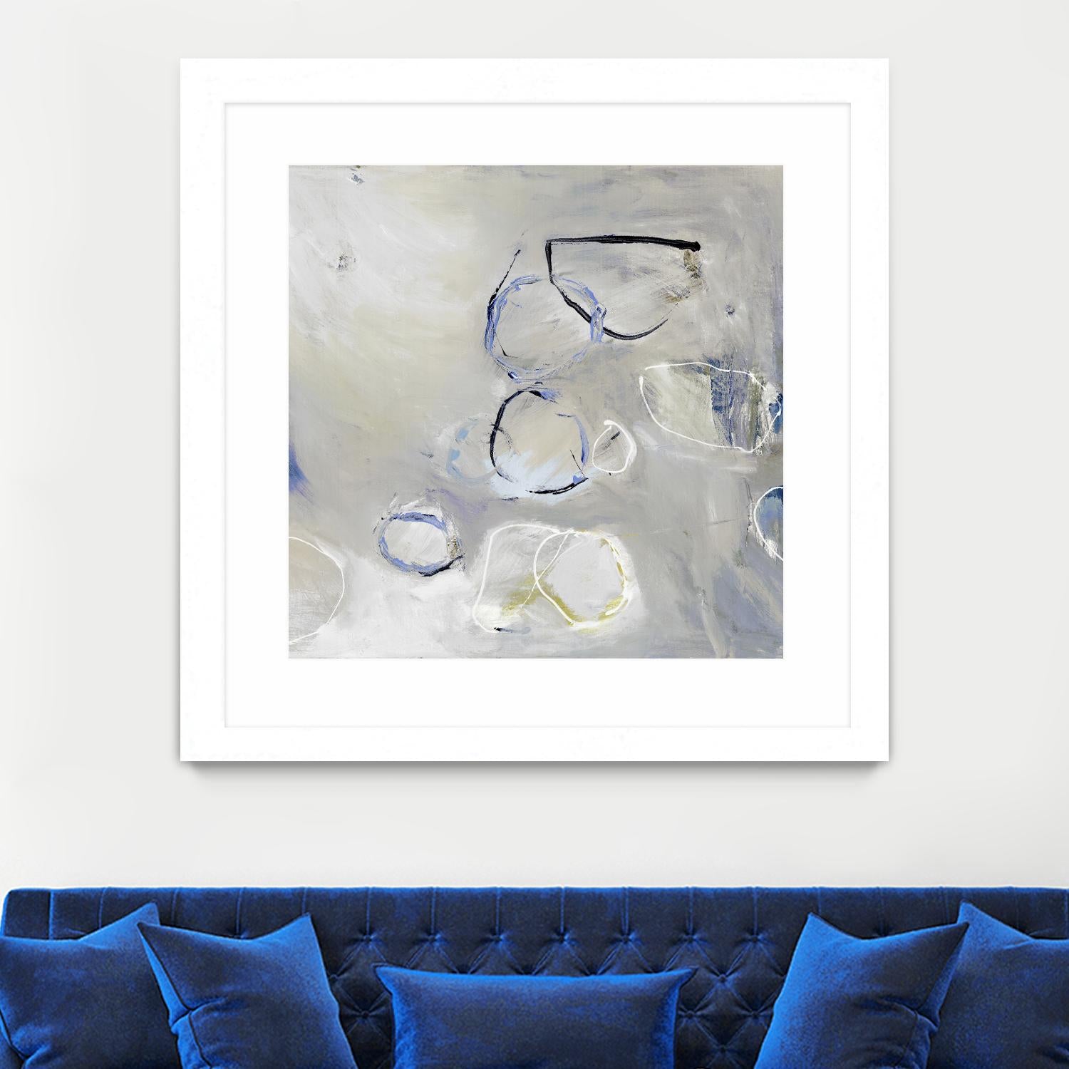 Morph II by Pamela Ozery on GIANT ART - white abstract