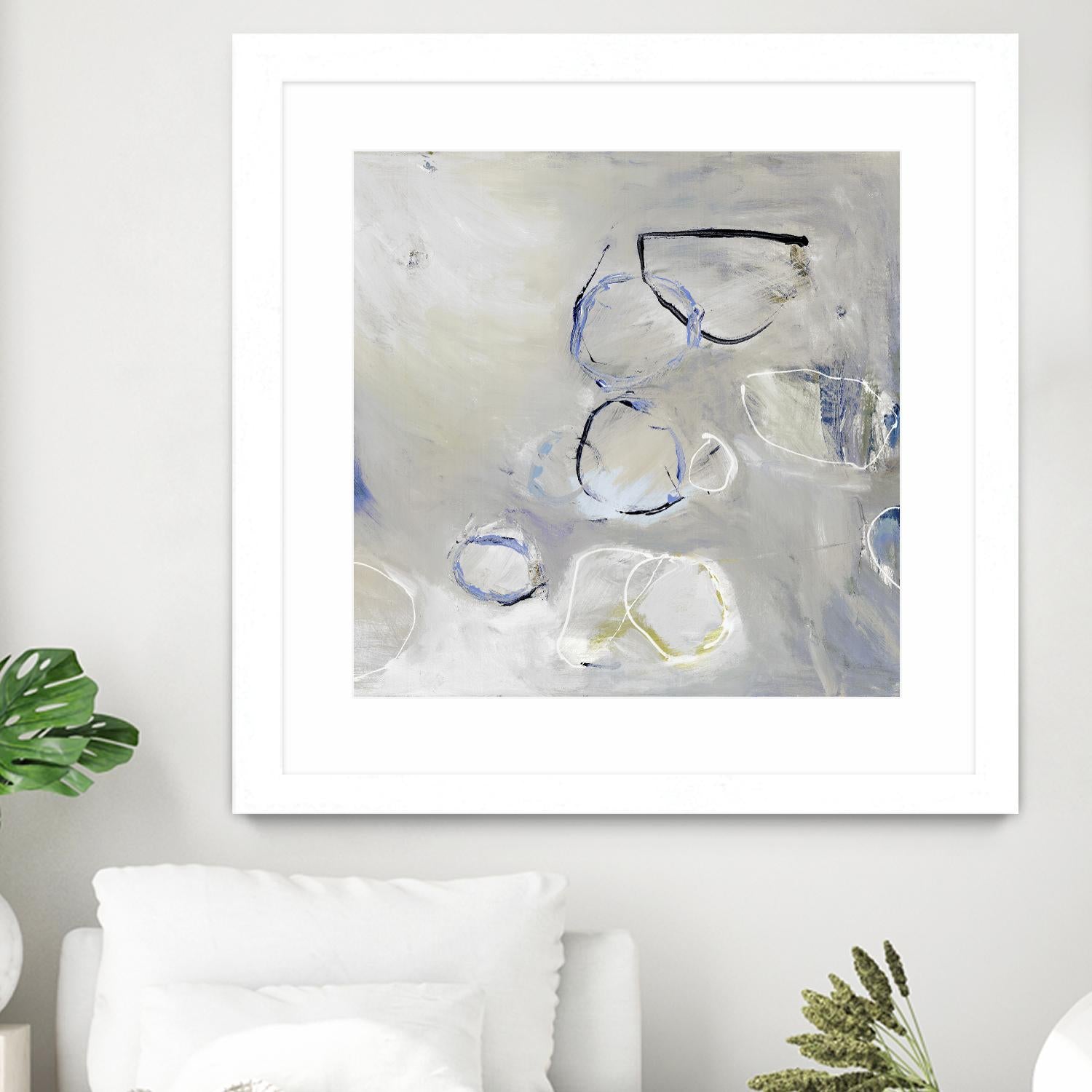 Morph II by Pamela Ozery on GIANT ART - white abstract