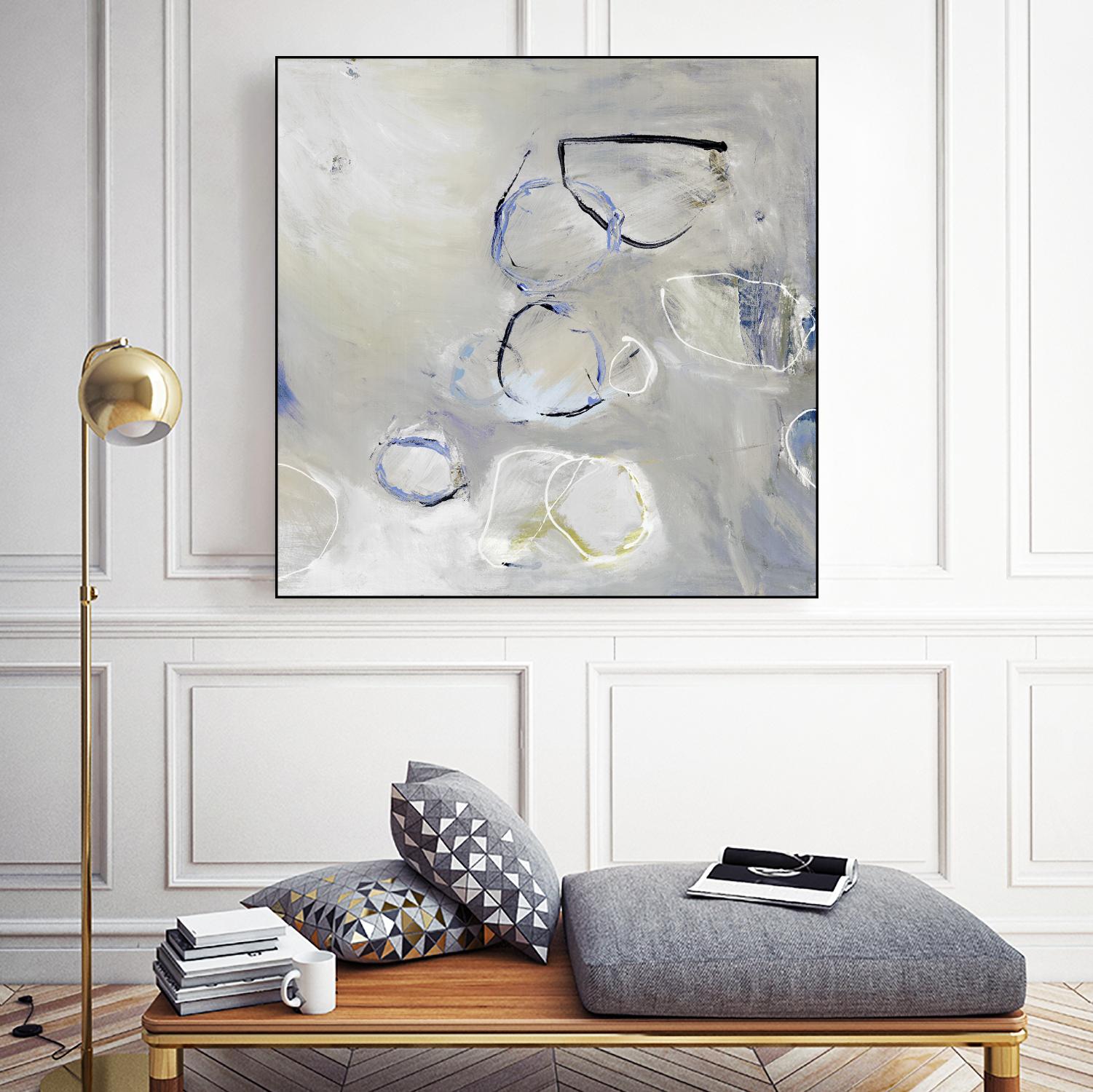 Morph II by Pamela Ozery on GIANT ART - white abstract