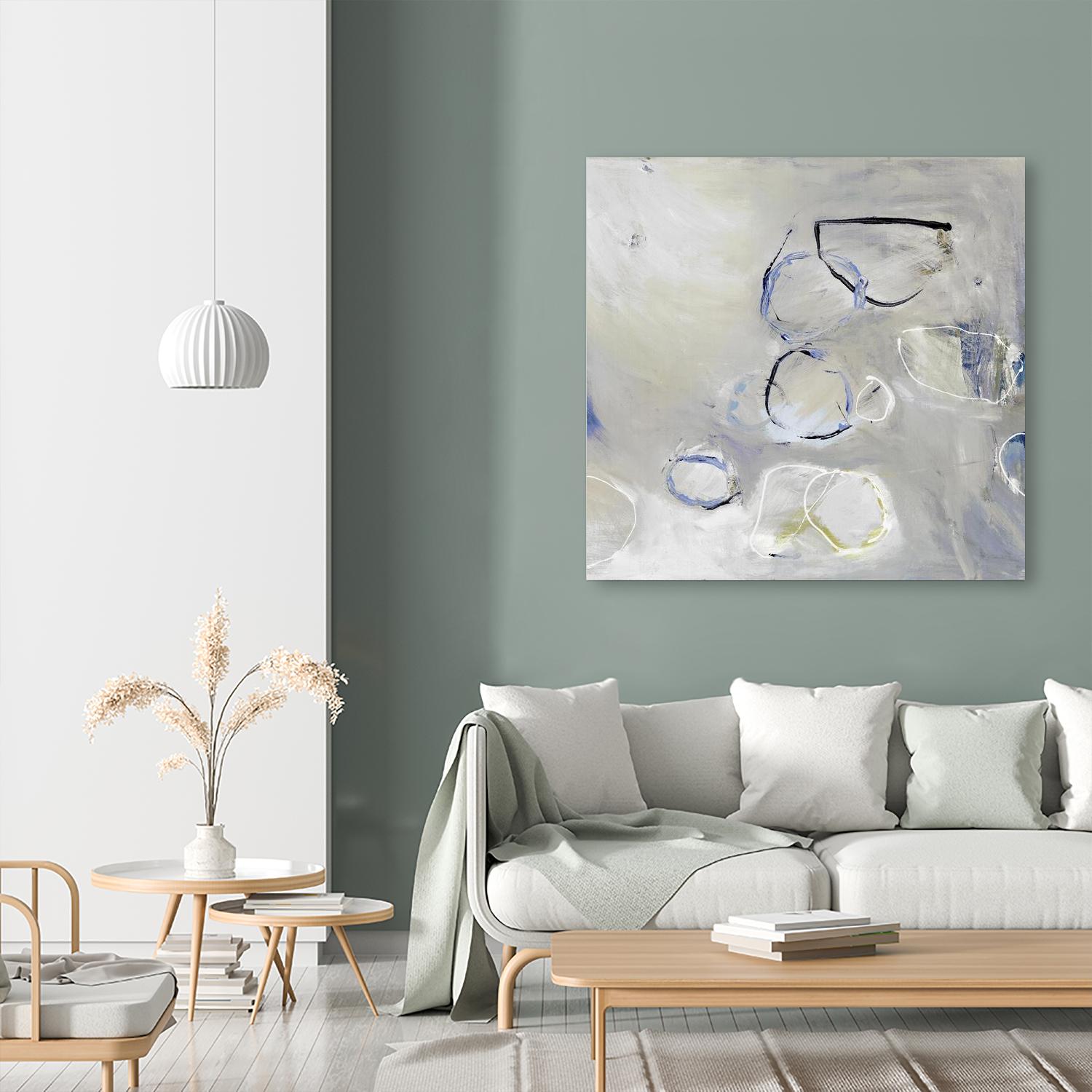 Morph II by Pamela Ozery on GIANT ART - white abstract