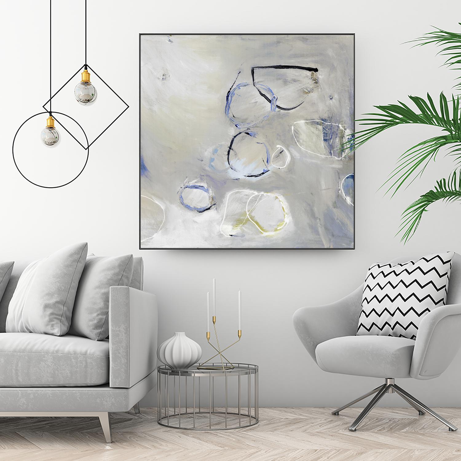 Morph II by Pamela Ozery on GIANT ART - white abstract