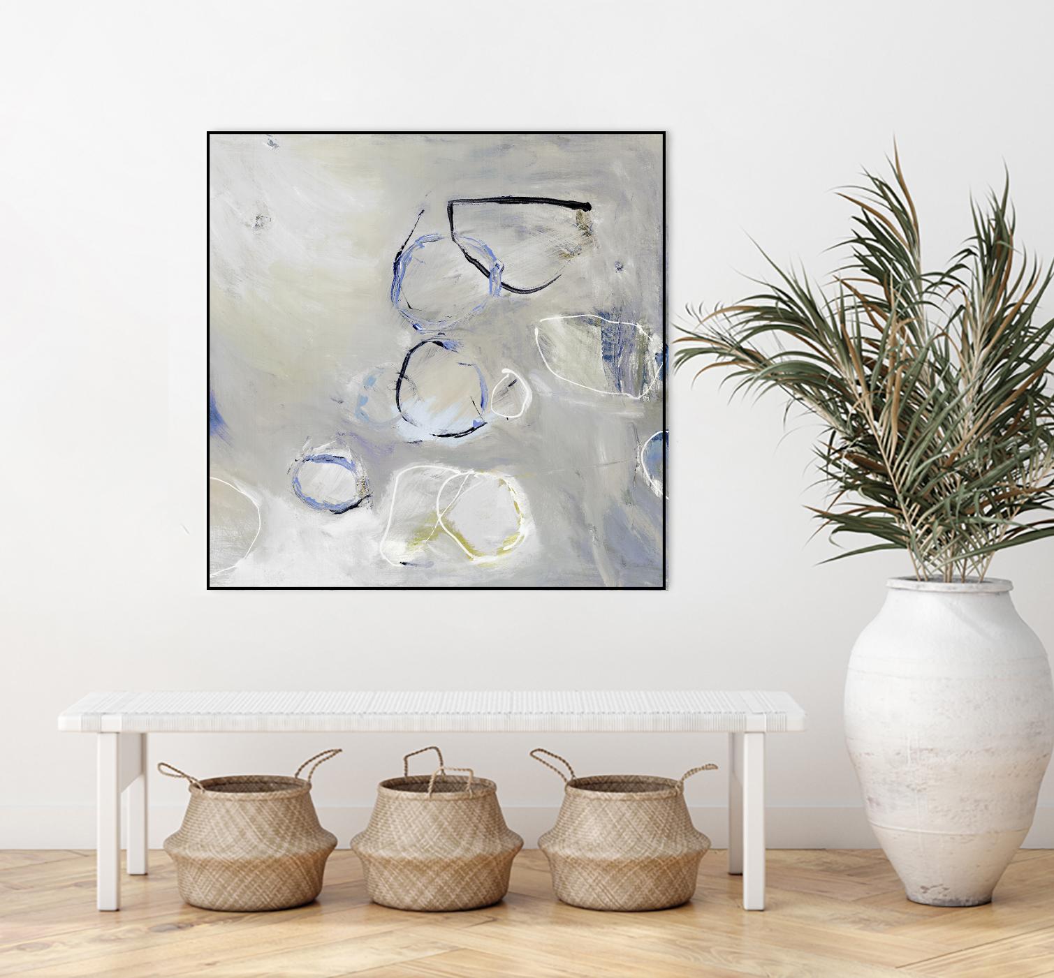 Morph II by Pamela Ozery on GIANT ART - white abstract