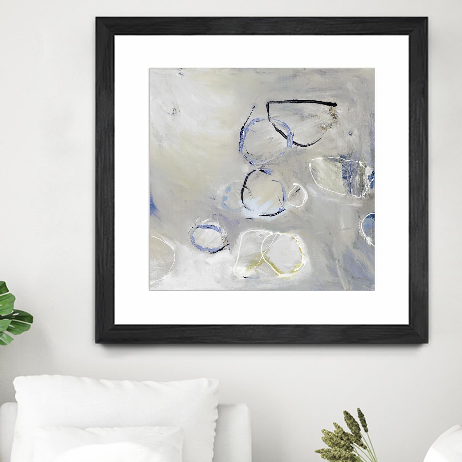 Morph II by Pamela Ozery on GIANT ART - white abstract