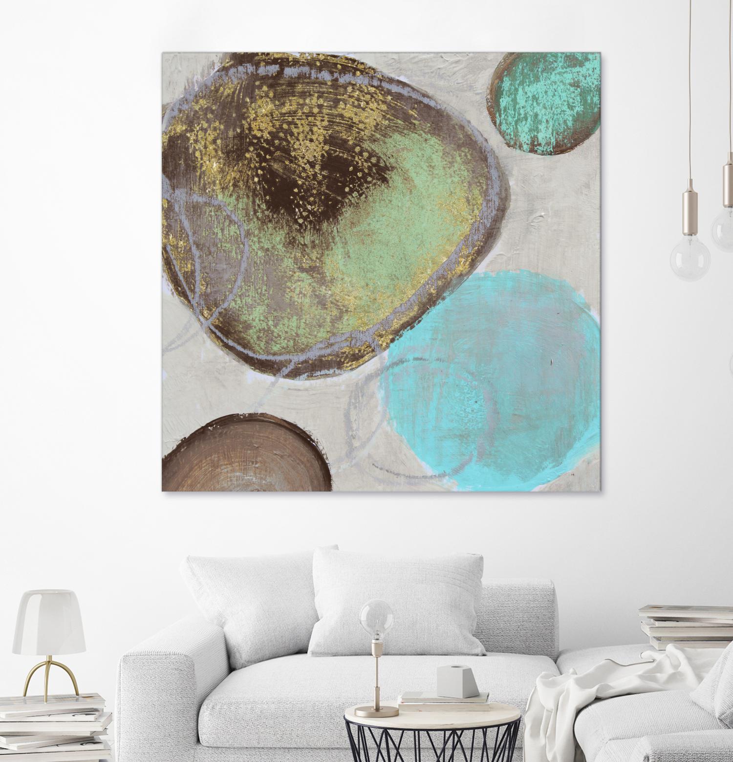 Moonlight II by Irena Orlov on GIANT ART - blue abstract