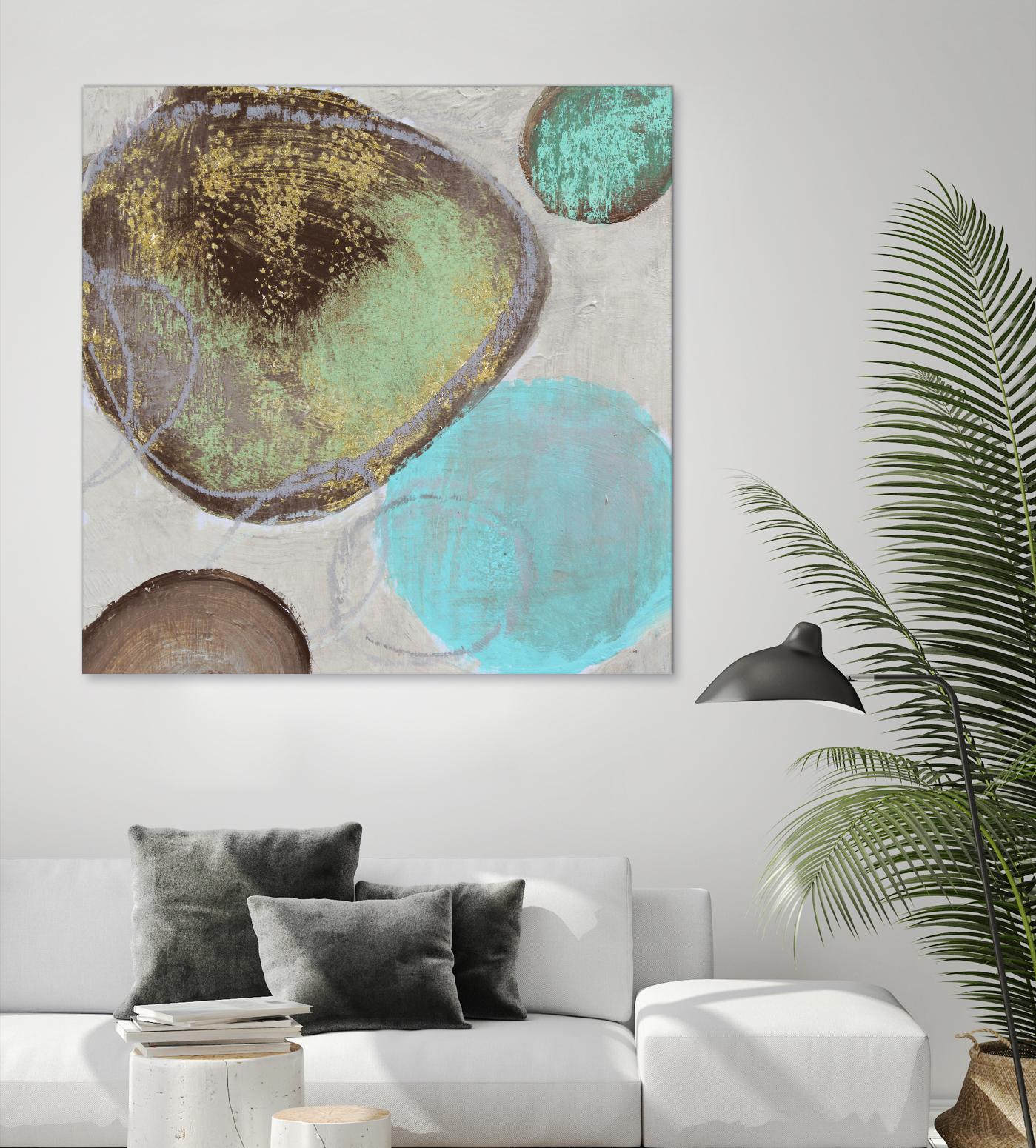 Moonlight II by Irena Orlov on GIANT ART - blue abstract