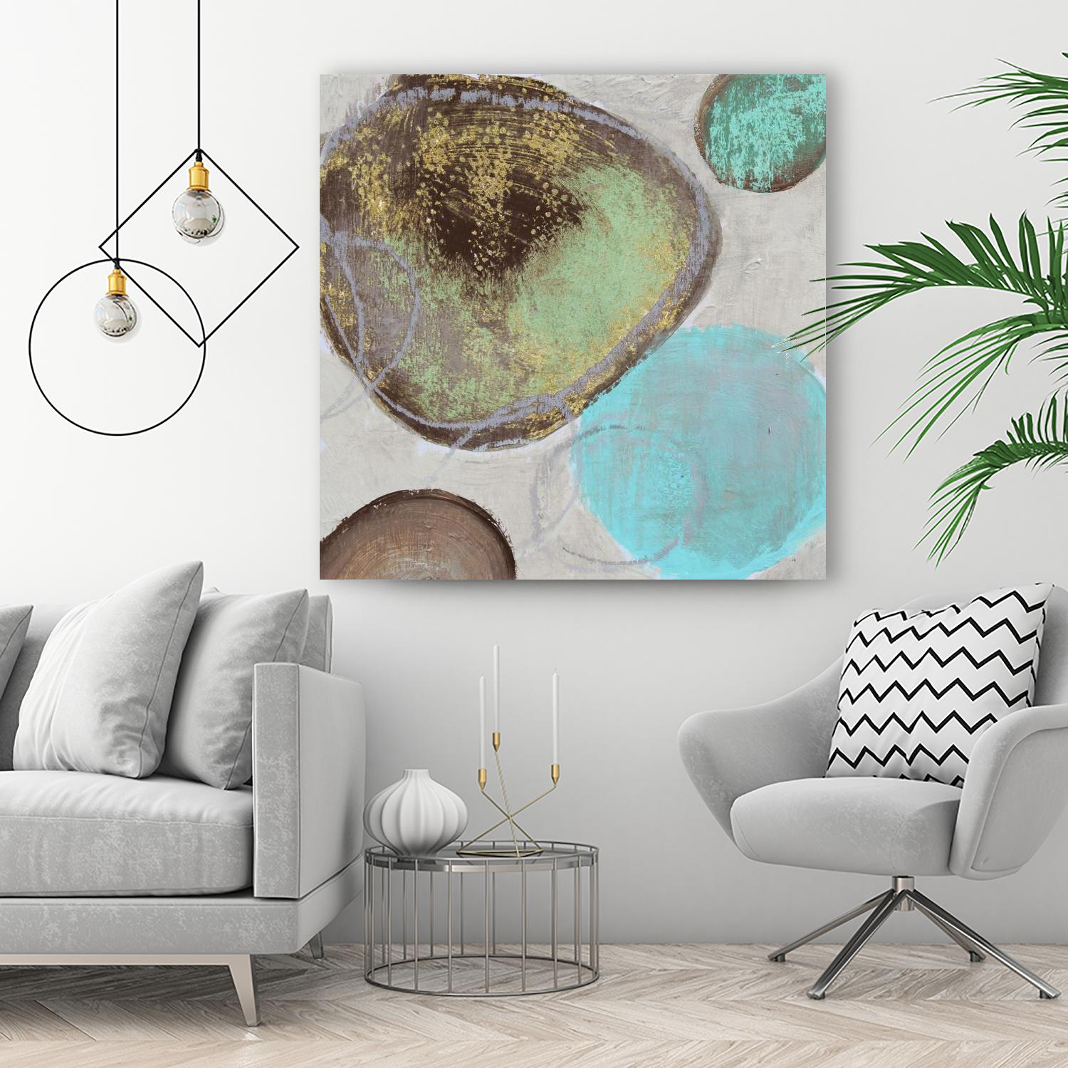 Moonlight II by Irena Orlov on GIANT ART - blue abstract