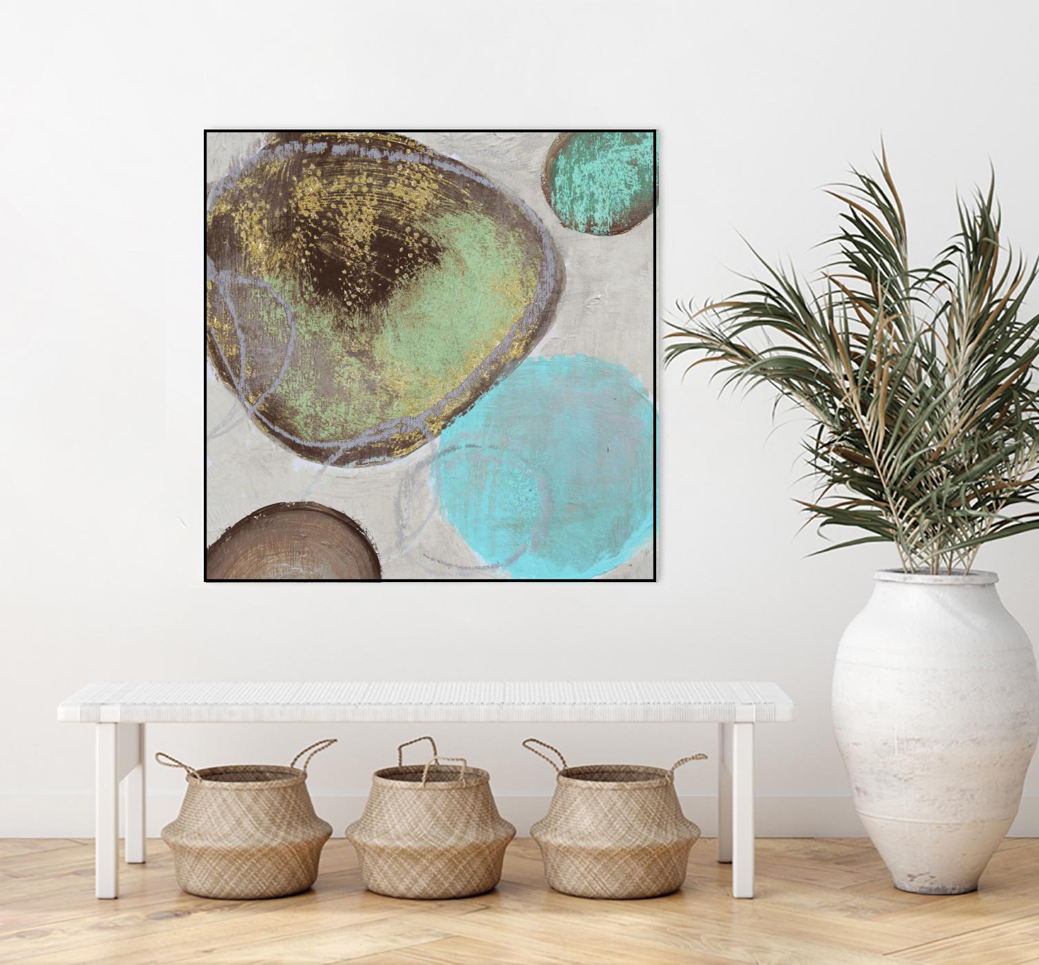 Moonlight II by Irena Orlov on GIANT ART - blue abstract