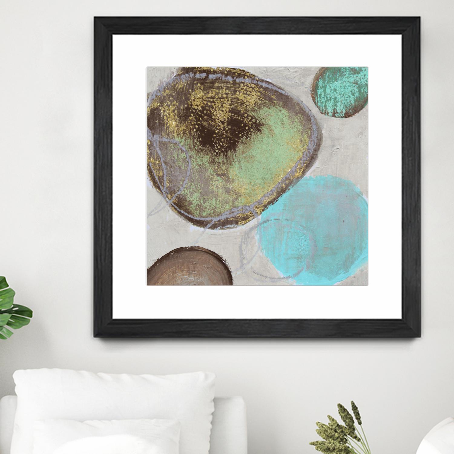 Moonlight II by Irena Orlov on GIANT ART - blue abstract