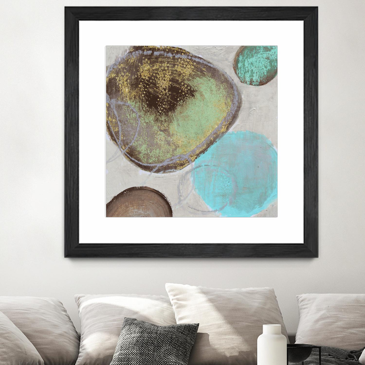 Moonlight II by Irena Orlov on GIANT ART - blue abstract