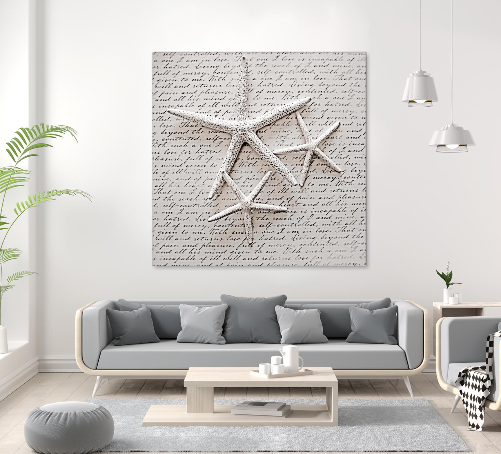 Little Treasures by Irena Orlov on GIANT ART - grey nautical