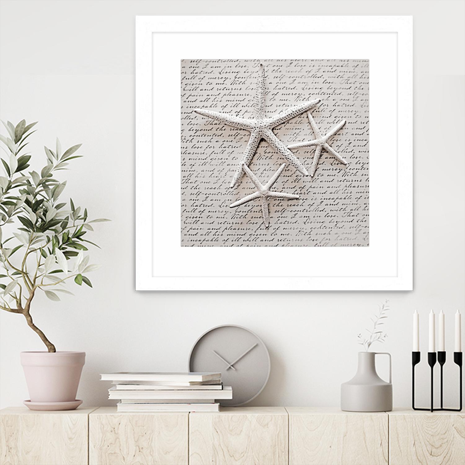Little Treasures by Irena Orlov on GIANT ART - grey nautical