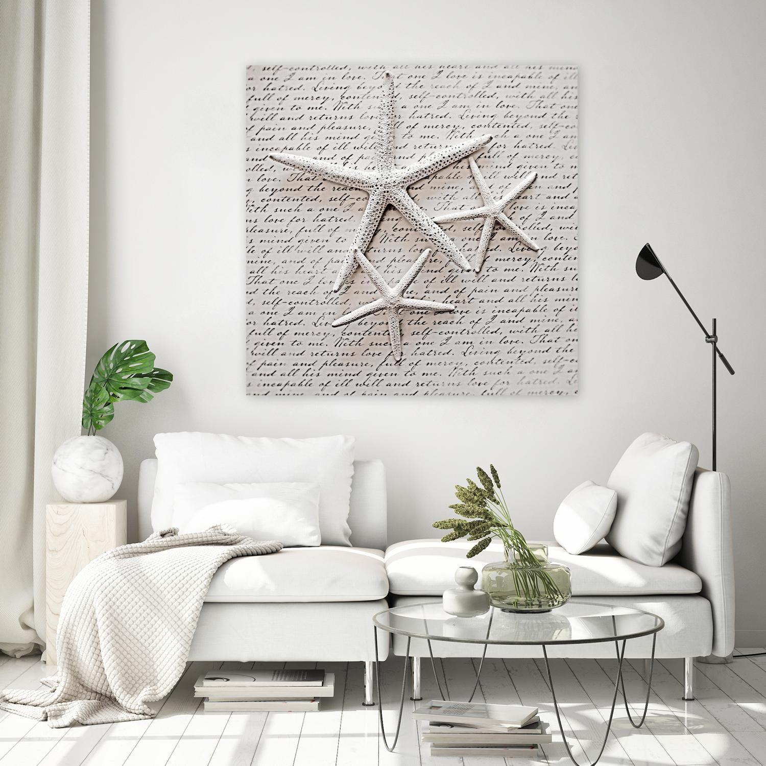 Little Treasures by Irena Orlov on GIANT ART - beige costal
