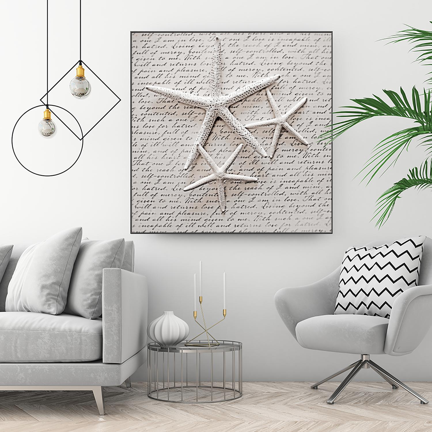 Little Treasures by Irena Orlov on GIANT ART - grey nautical