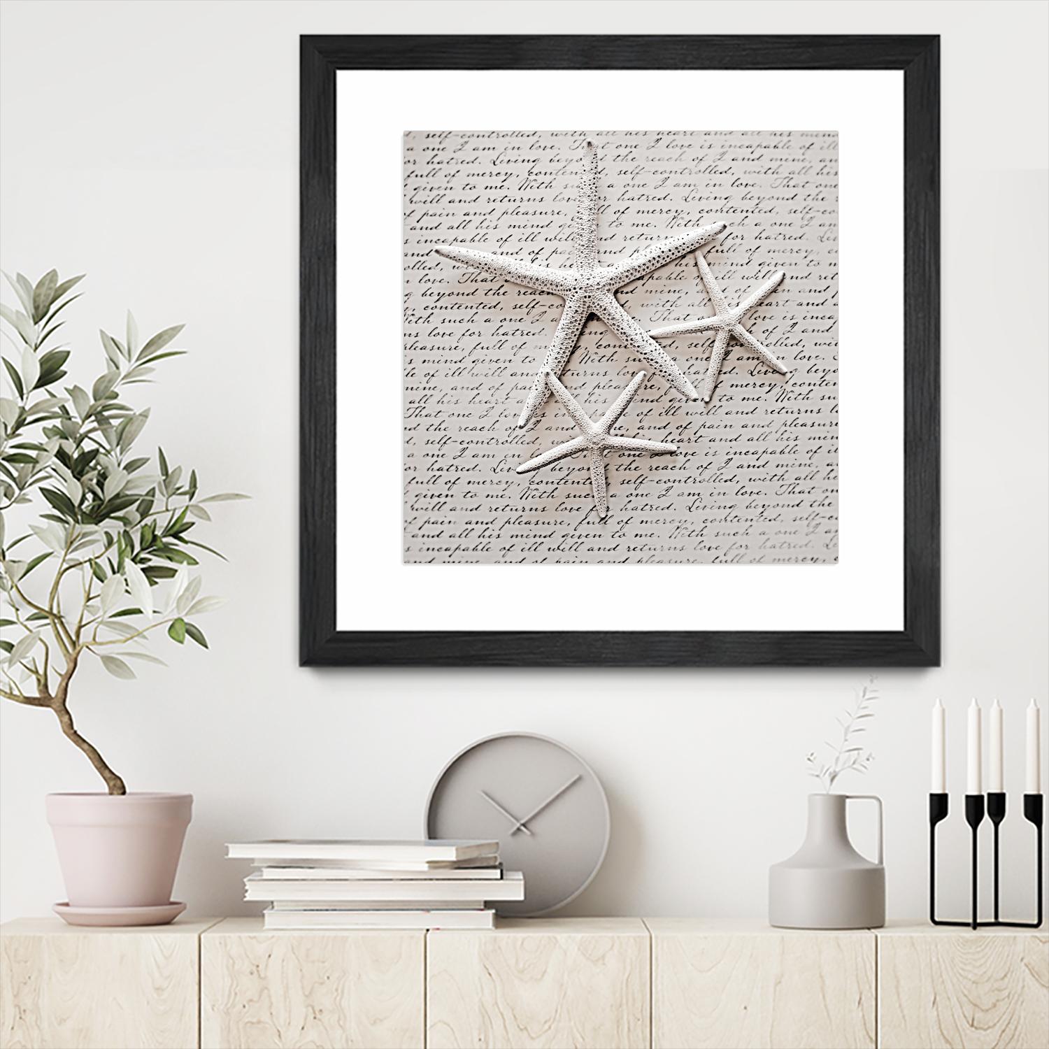 Little Treasures by Irena Orlov on GIANT ART - grey nautical
