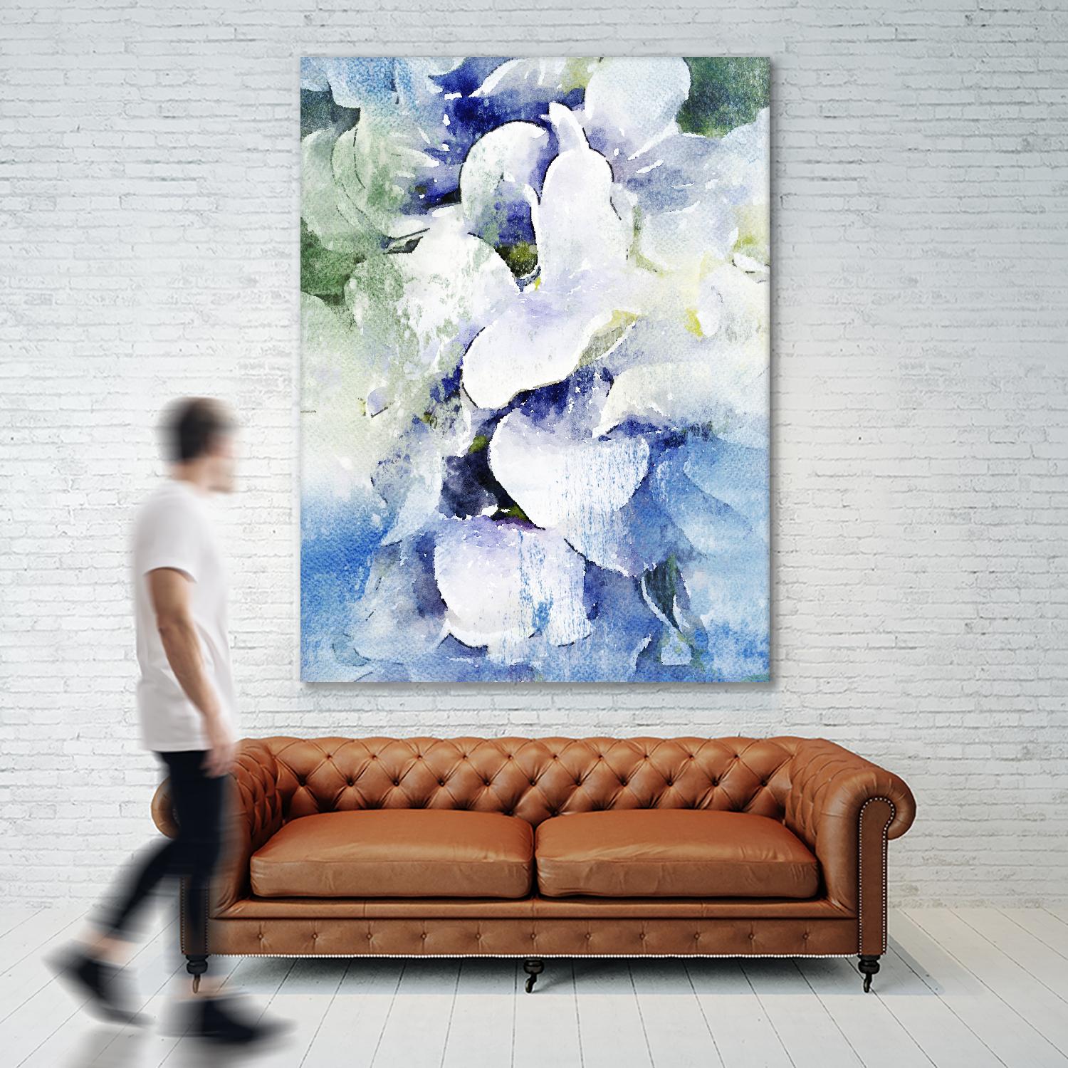 Delicate Beauty I by Irena Orlov on GIANT ART - purple abstract