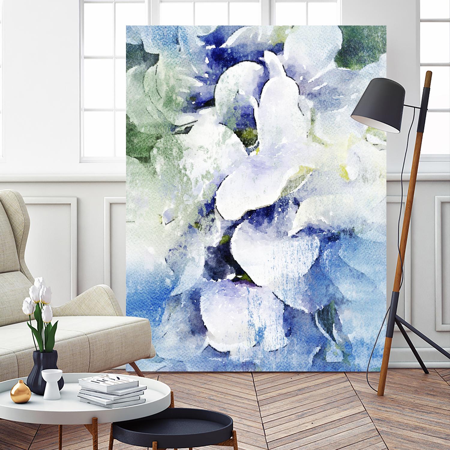 Delicate Beauty I by Irena Orlov on GIANT ART - purple abstract