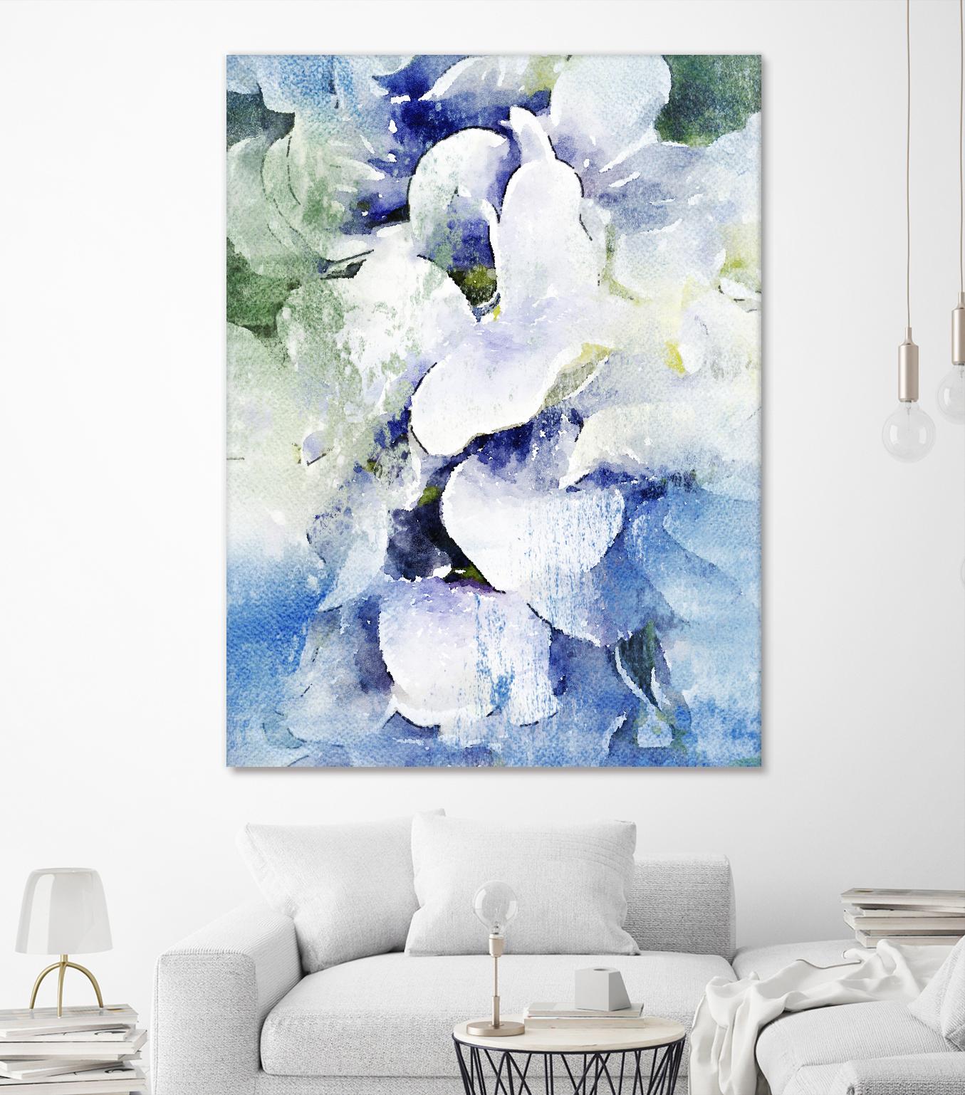 Delicate Beauty I by Irena Orlov on GIANT ART - purple abstract