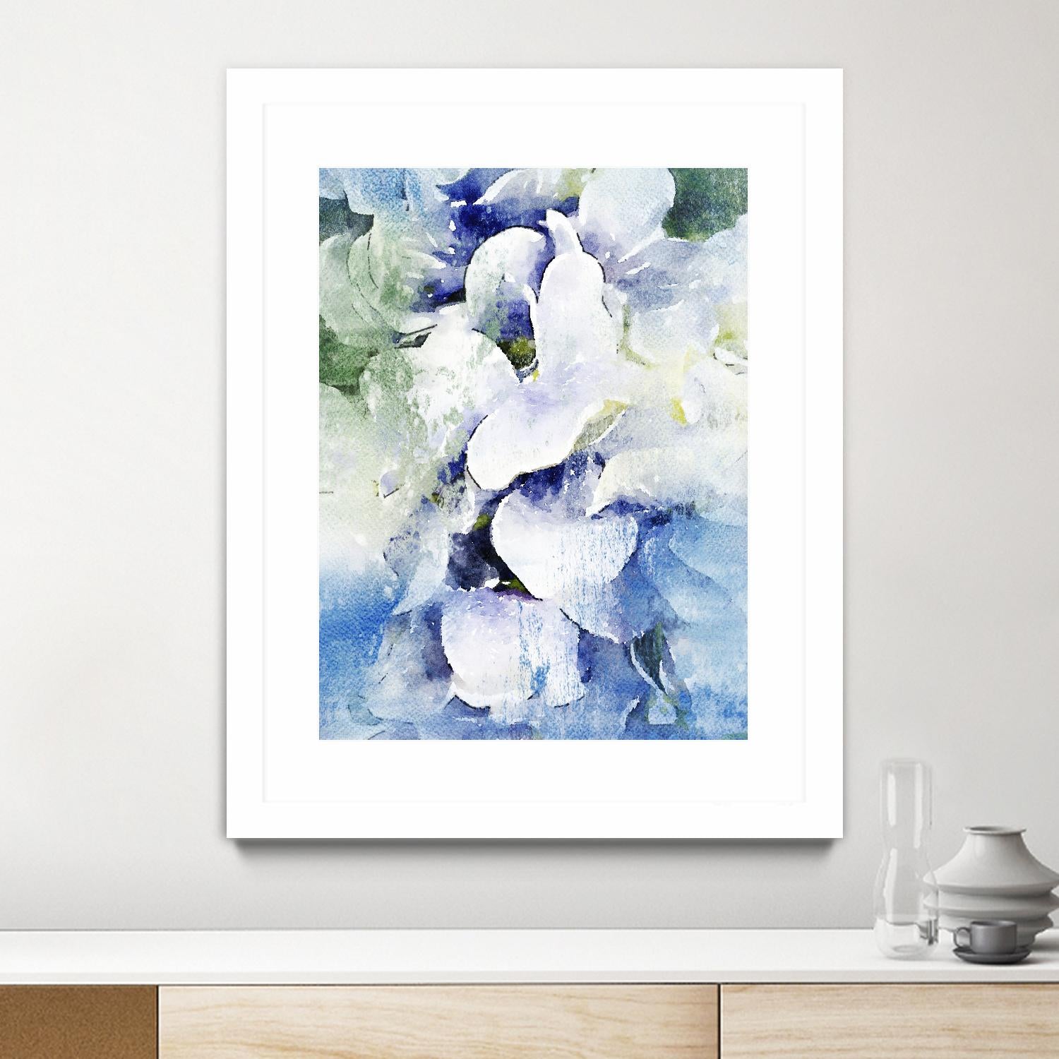 Delicate Beauty I by Irena Orlov on GIANT ART - purple abstract