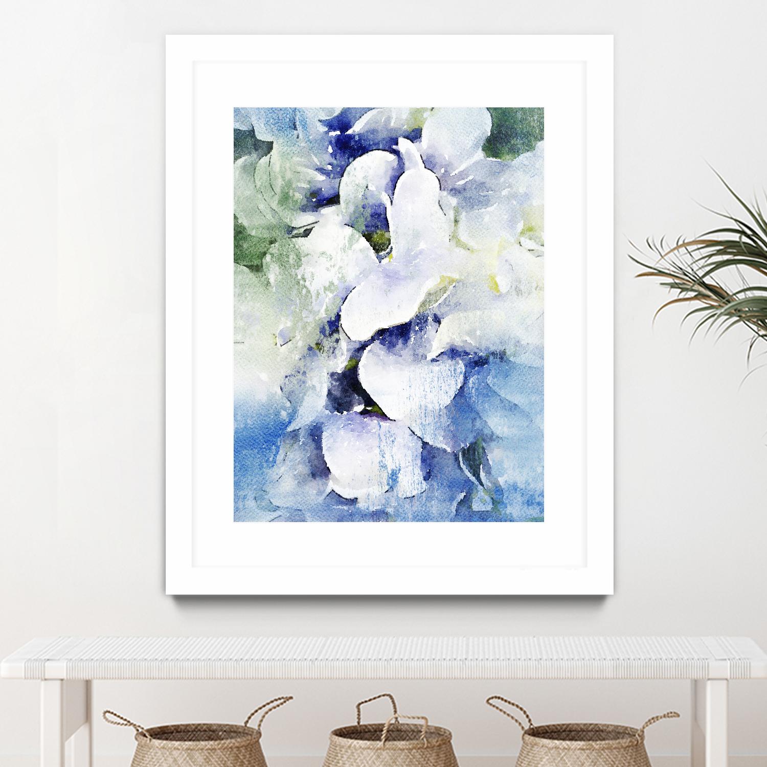 Delicate Beauty I by Irena Orlov on GIANT ART - purple abstract