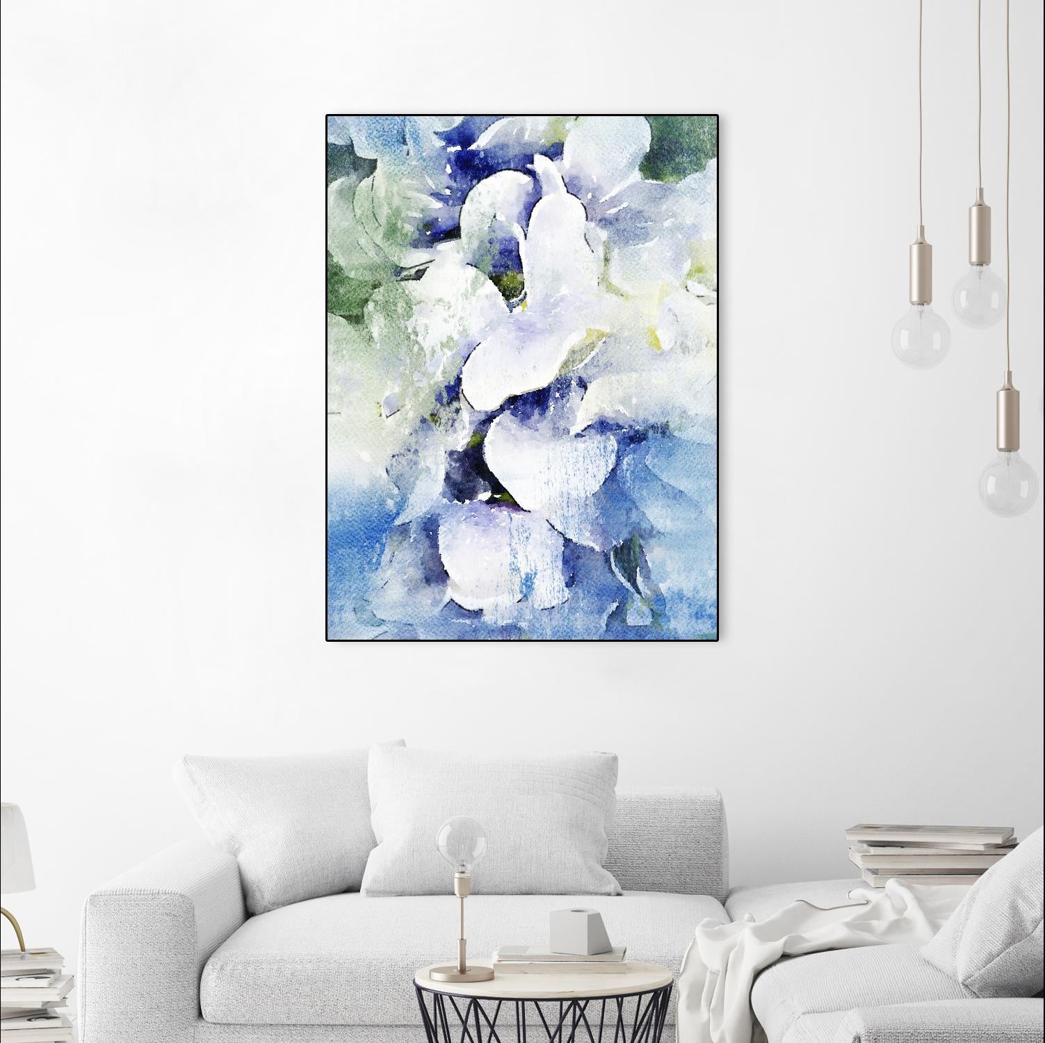 Delicate Beauty I by Irena Orlov on GIANT ART - purple abstract