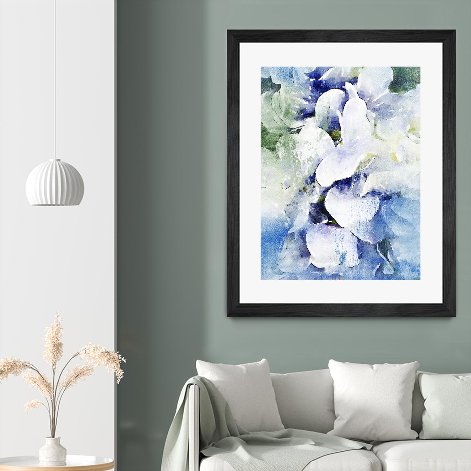 Delicate Beauty I by Irena Orlov on GIANT ART - purple abstract