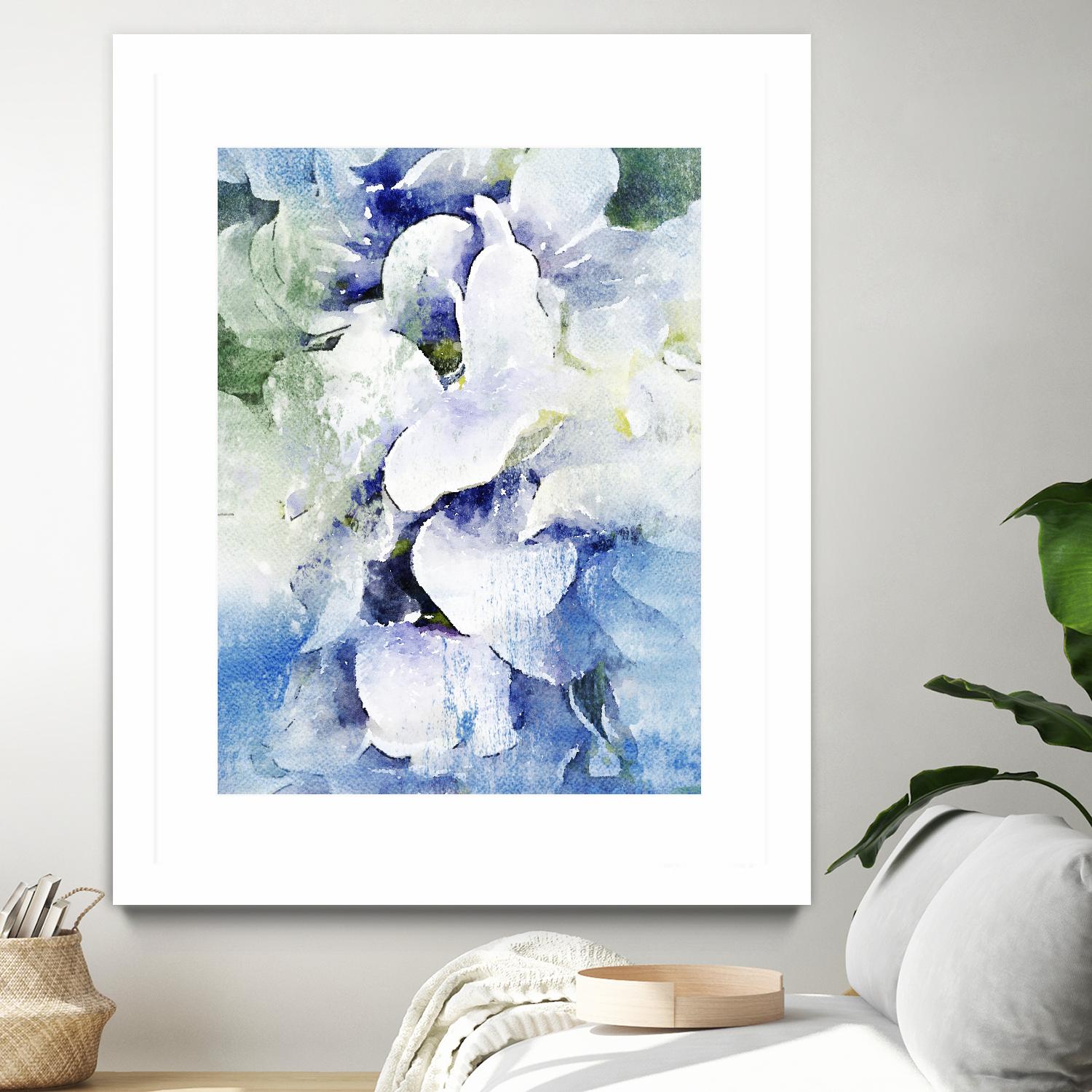 Delicate Beauty I by Irena Orlov on GIANT ART - purple abstract