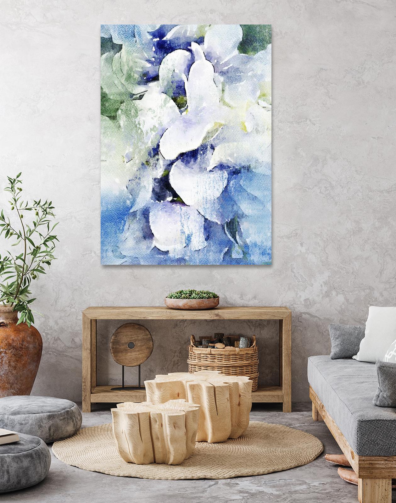 Delicate Beauty I by Irena Orlov on GIANT ART - purple abstract