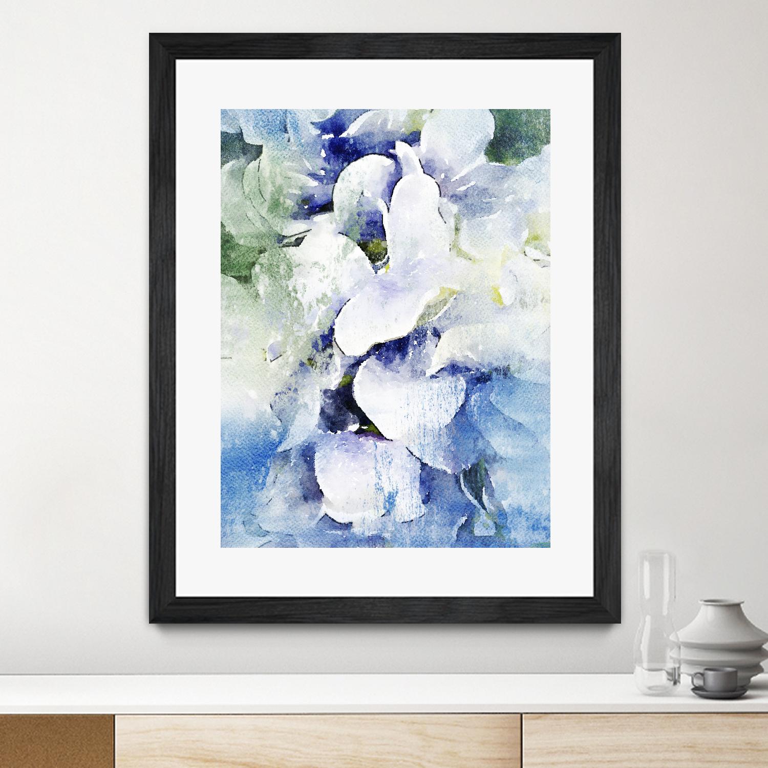 Delicate Beauty I by Irena Orlov on GIANT ART - purple abstract