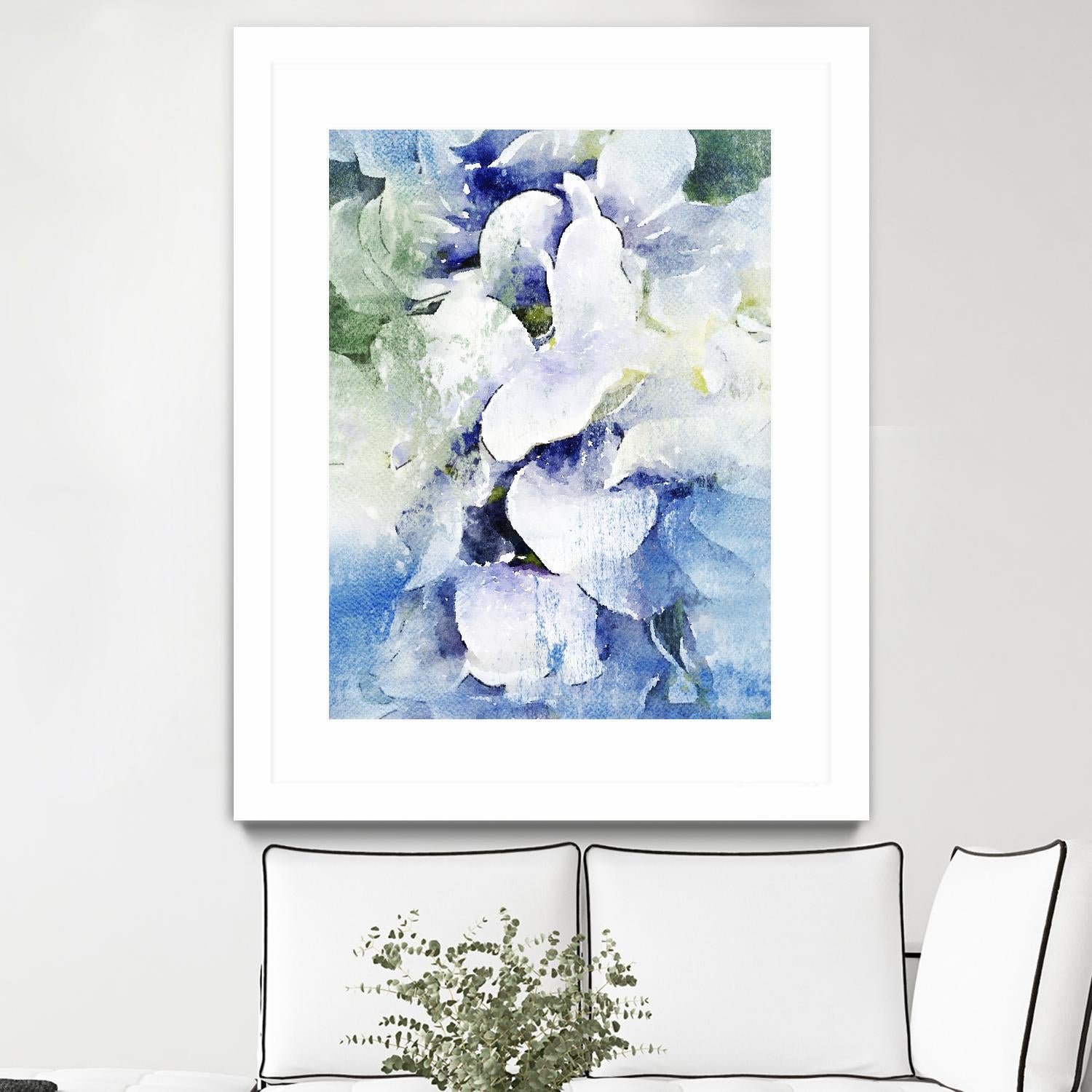 Delicate Beauty I by Irena Orlov on GIANT ART - purple abstract