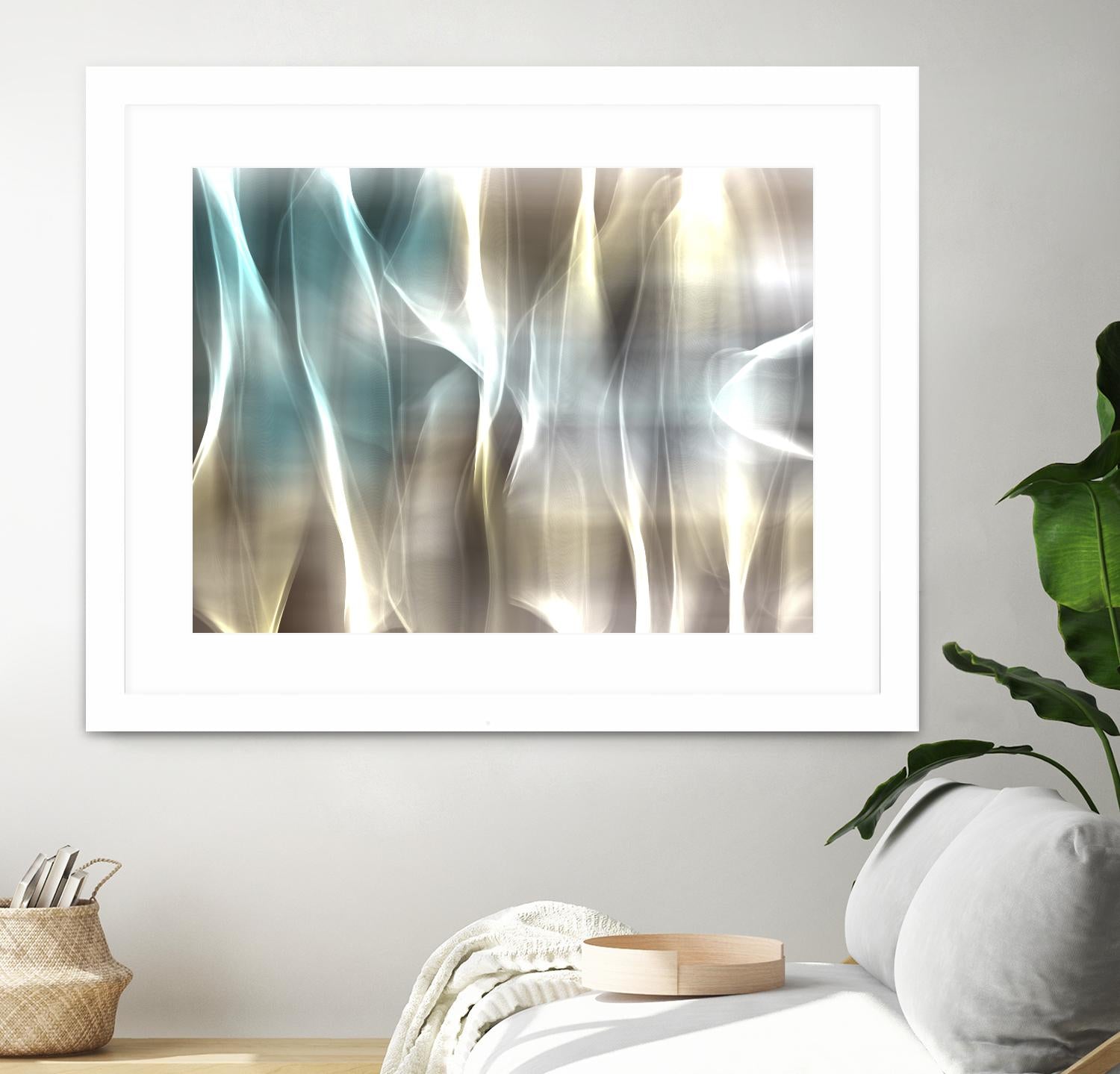 Mysterious Light I by Irena Orlov on GIANT ART - beige abstract