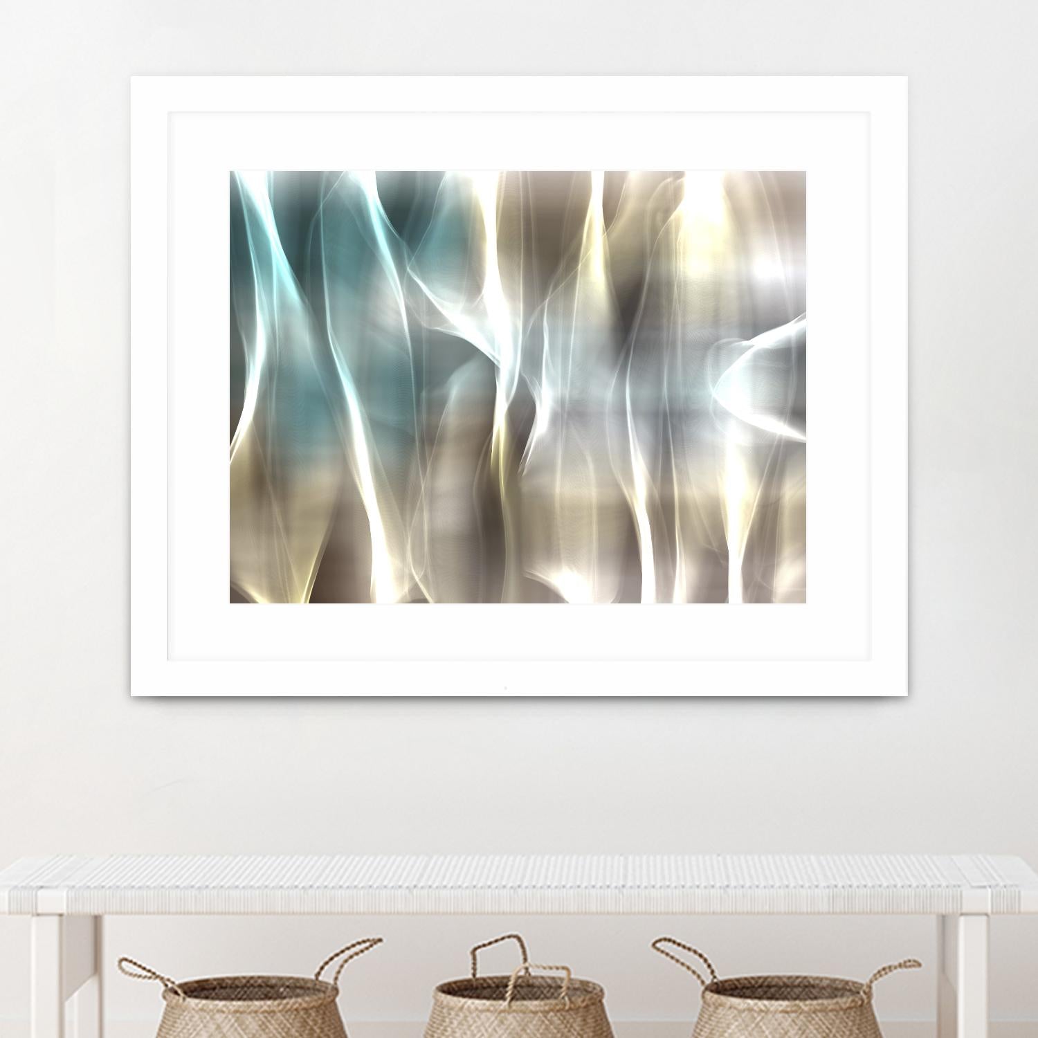 Mysterious Light I by Irena Orlov on GIANT ART - beige abstract