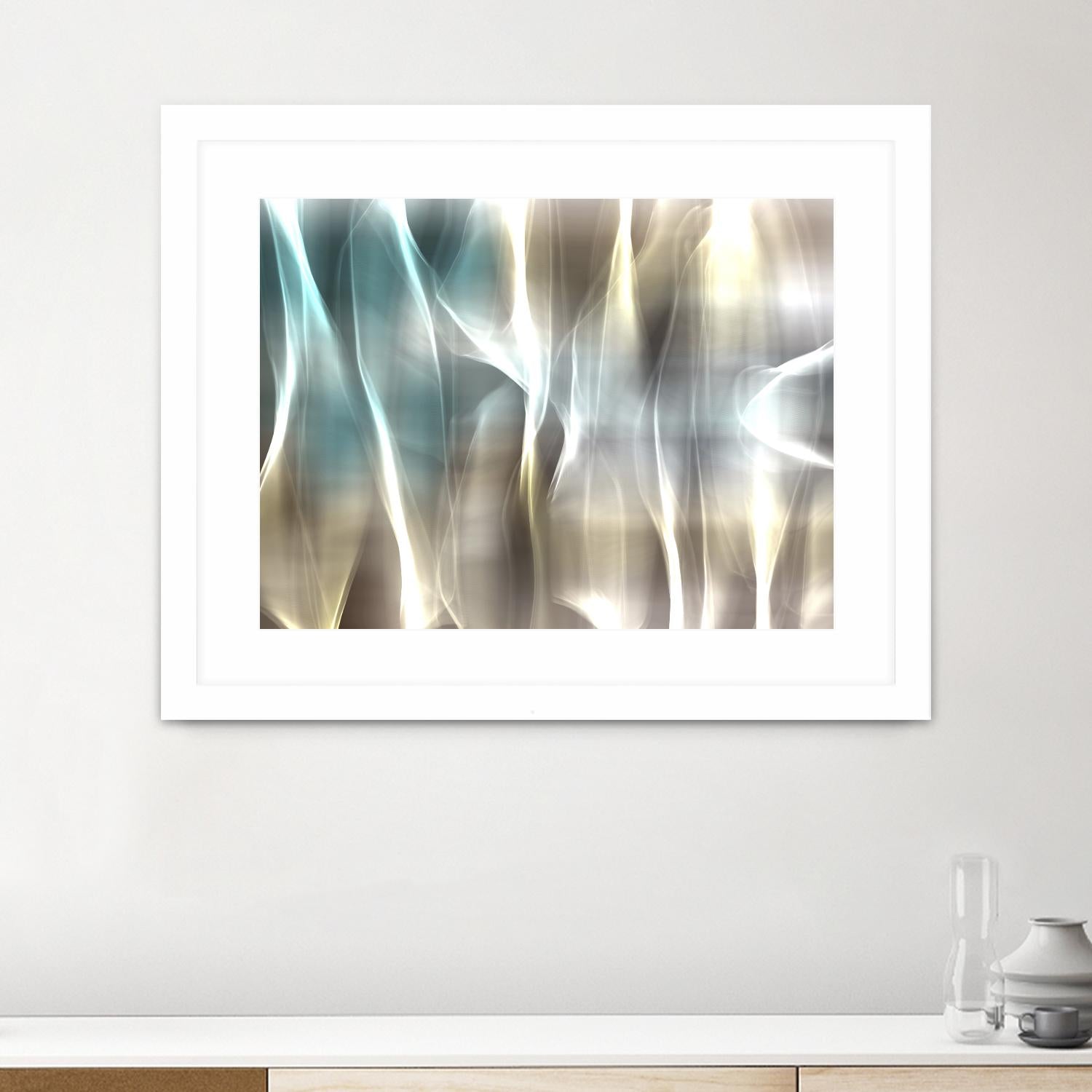 Mysterious Light I by Irena Orlov on GIANT ART - beige abstract