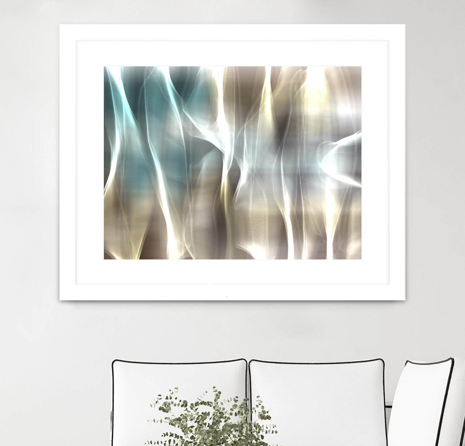Mysterious Light I by Irena Orlov on GIANT ART - beige abstract