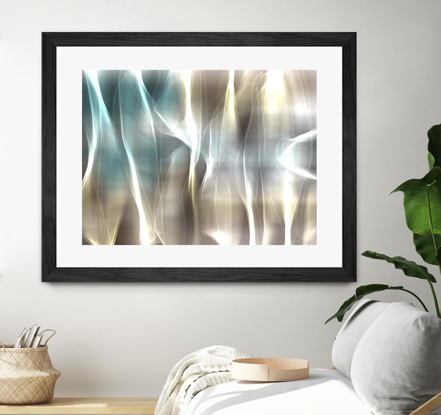 Mysterious Light I by Irena Orlov on GIANT ART - beige abstract