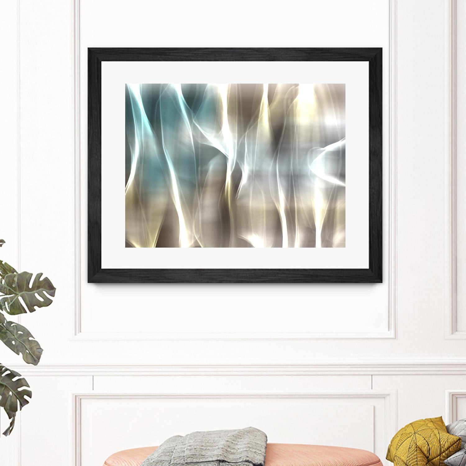 Mysterious Light I by Irena Orlov on GIANT ART - beige abstract