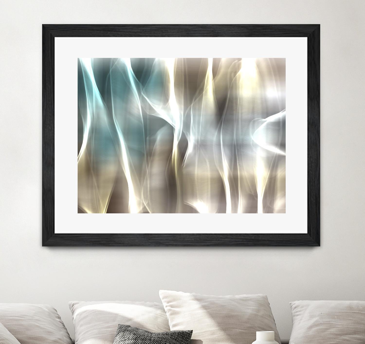 Mysterious Light I by Irena Orlov on GIANT ART - beige abstract
