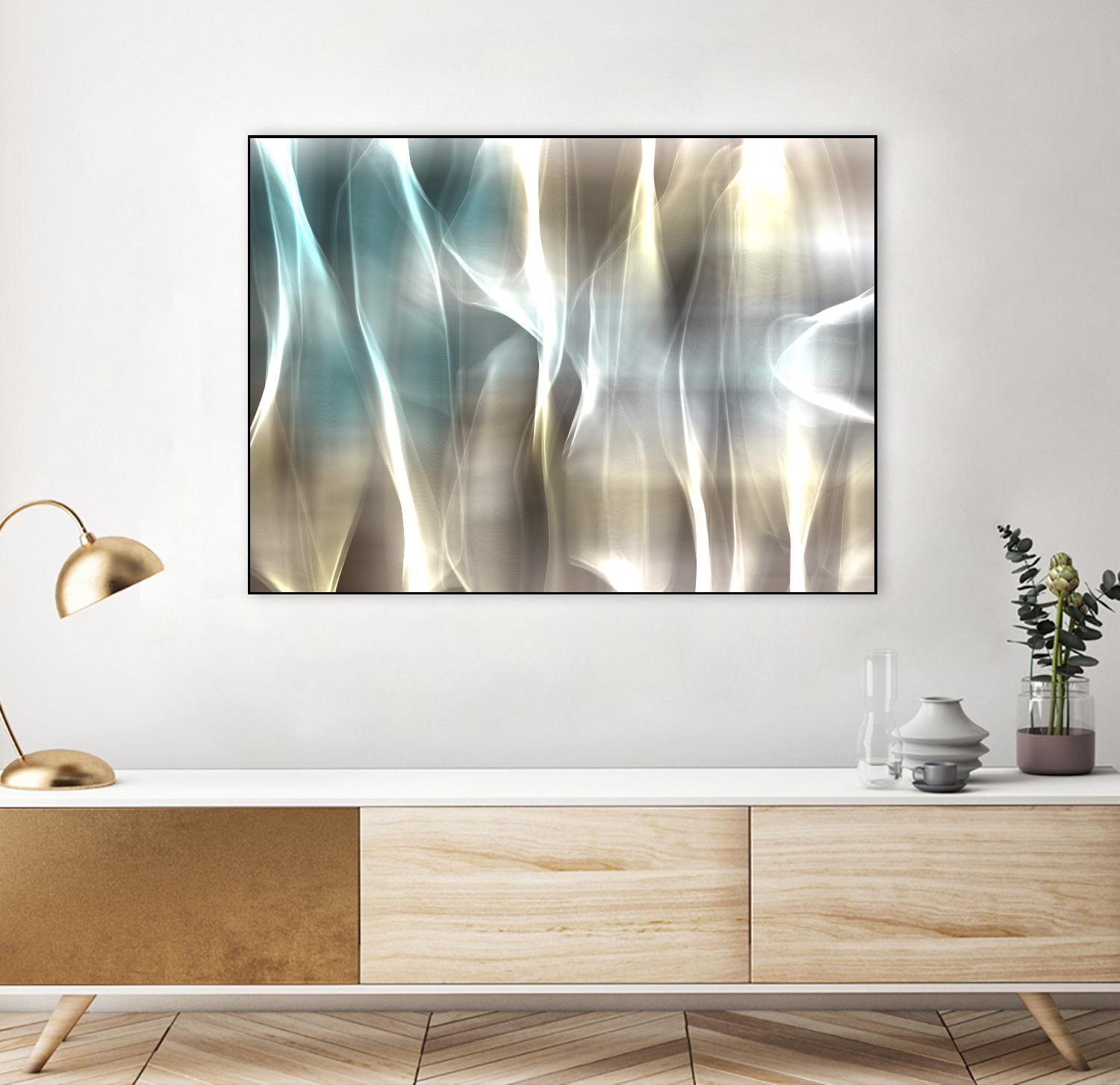 Mysterious Light I by Irena Orlov on GIANT ART - brown abstract