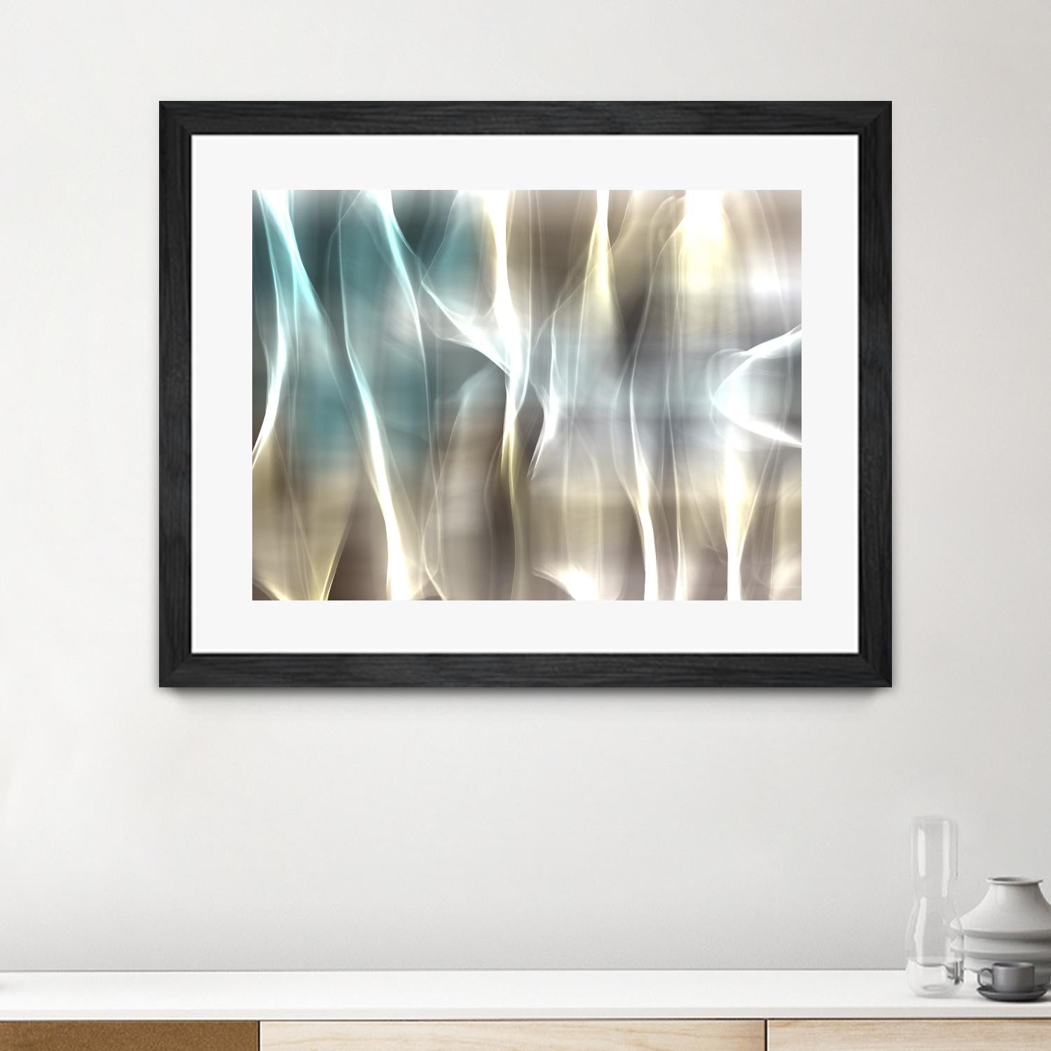 Mysterious Light I by Irena Orlov on GIANT ART - beige abstract