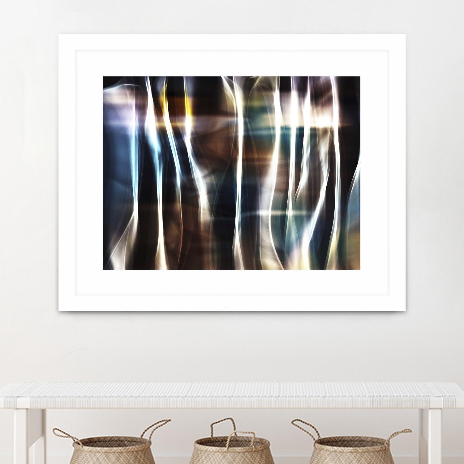 Mysterious Light III by Irena Orlov on GIANT ART - blue abstract