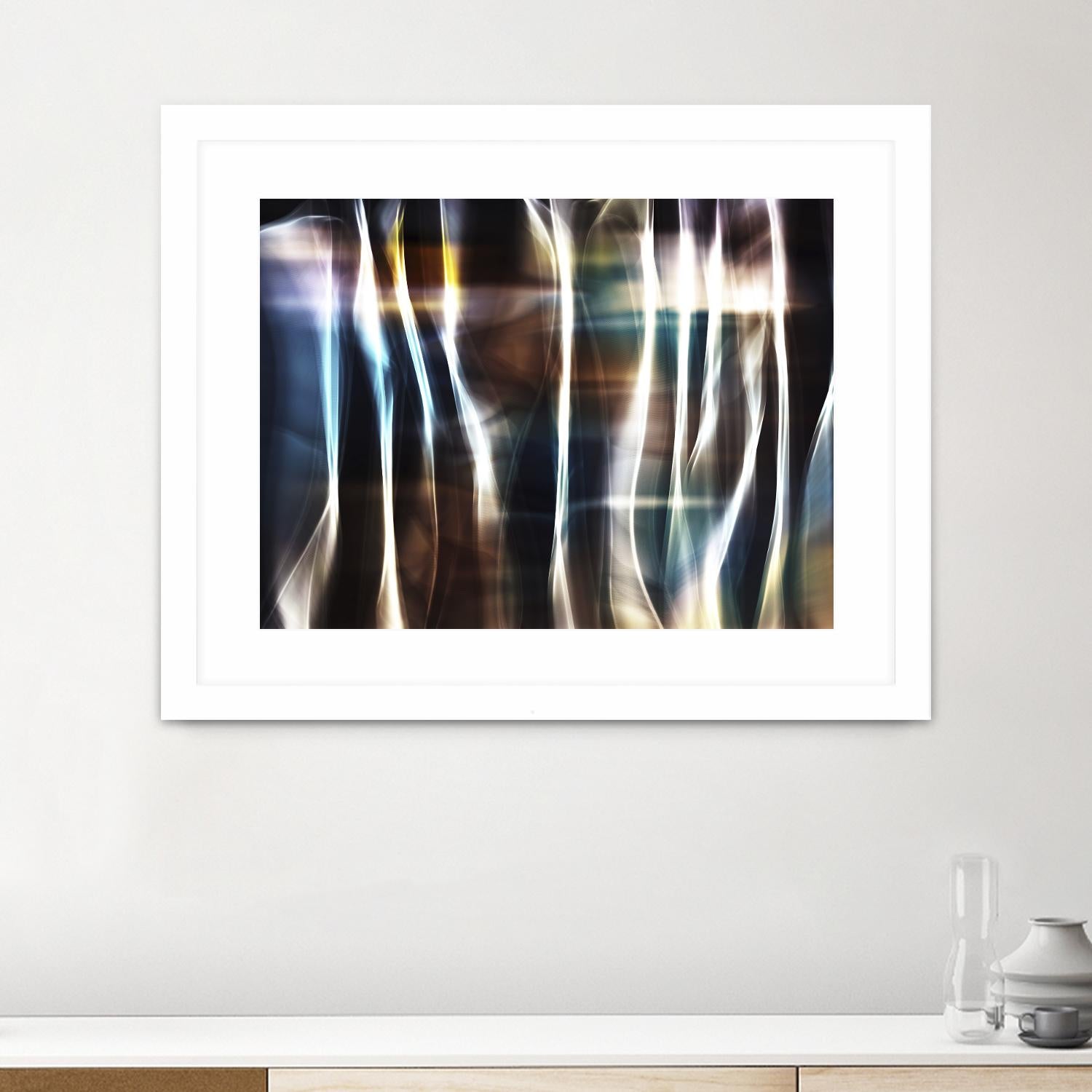 Mysterious Light III by Irena Orlov on GIANT ART - blue abstract