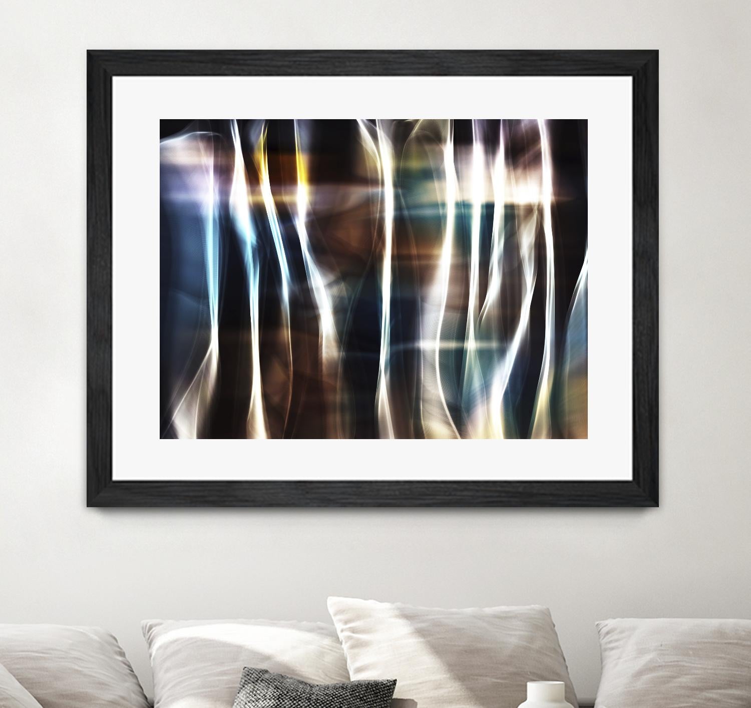 Mysterious Light III by Irena Orlov on GIANT ART - blue abstract