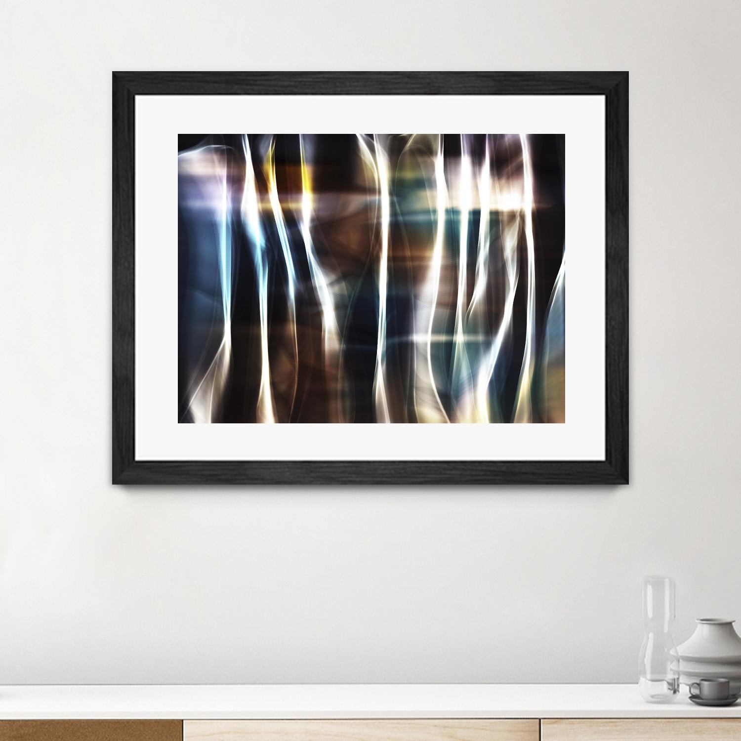 Mysterious Light III by Irena Orlov on GIANT ART - blue abstract